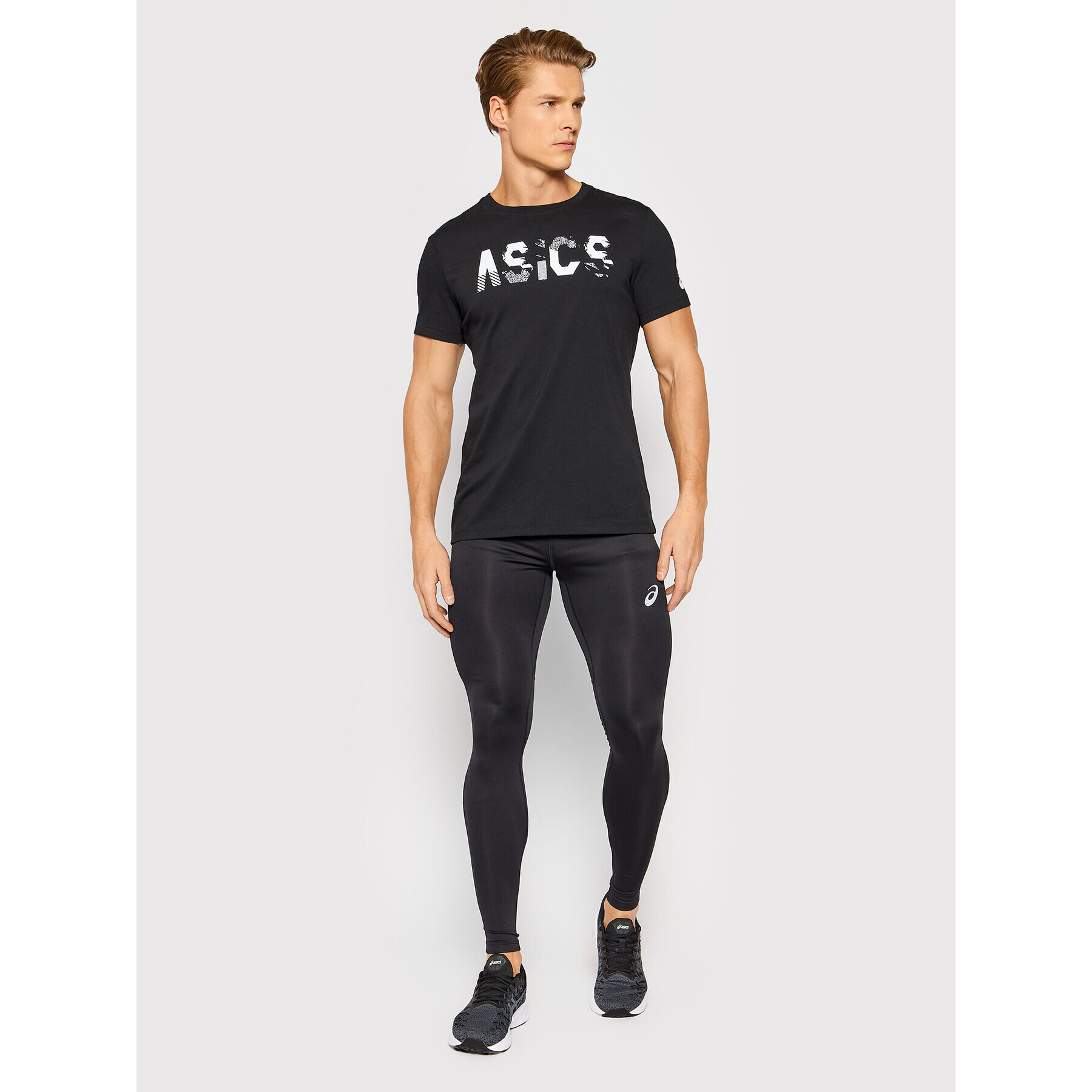 Asics Colanți Core Tight 2011C345 Negru Slim Fit - Pled.ro