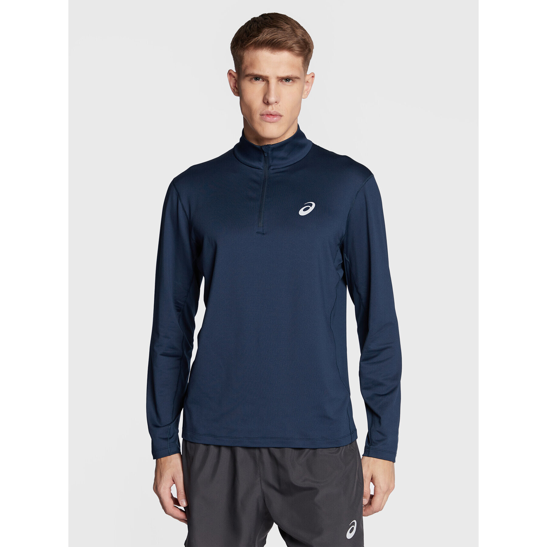 Asics Longsleeve Core 2011C347 Bleumarin Regular Fit - Pled.ro