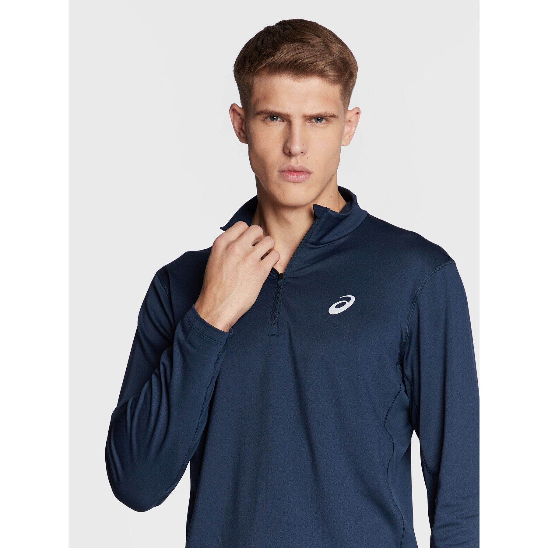 Asics Longsleeve Core 2011C347 Bleumarin Regular Fit - Pled.ro