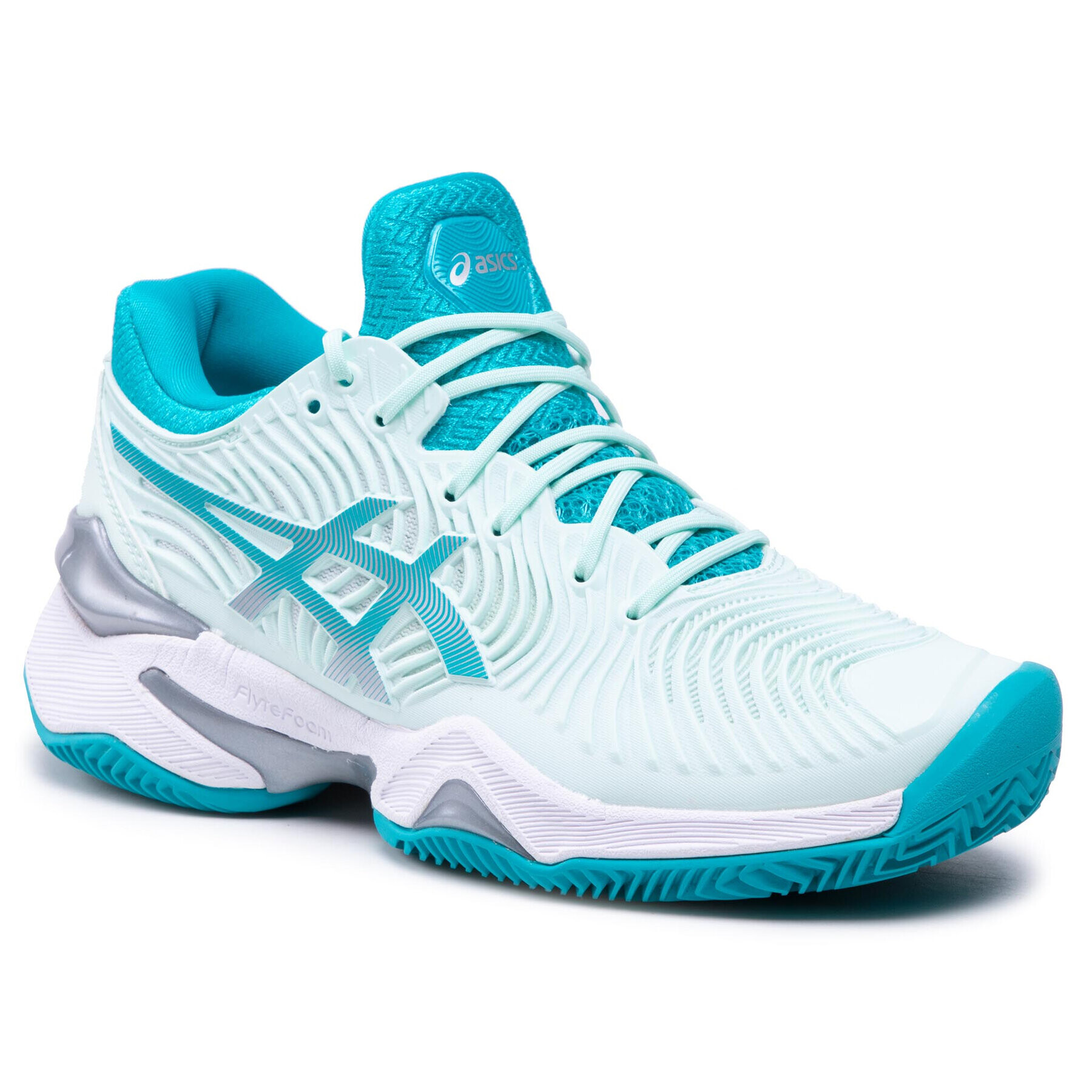 Asics Pantofi Court Ff 2 Clay 1042A075 Verde - Pled.ro