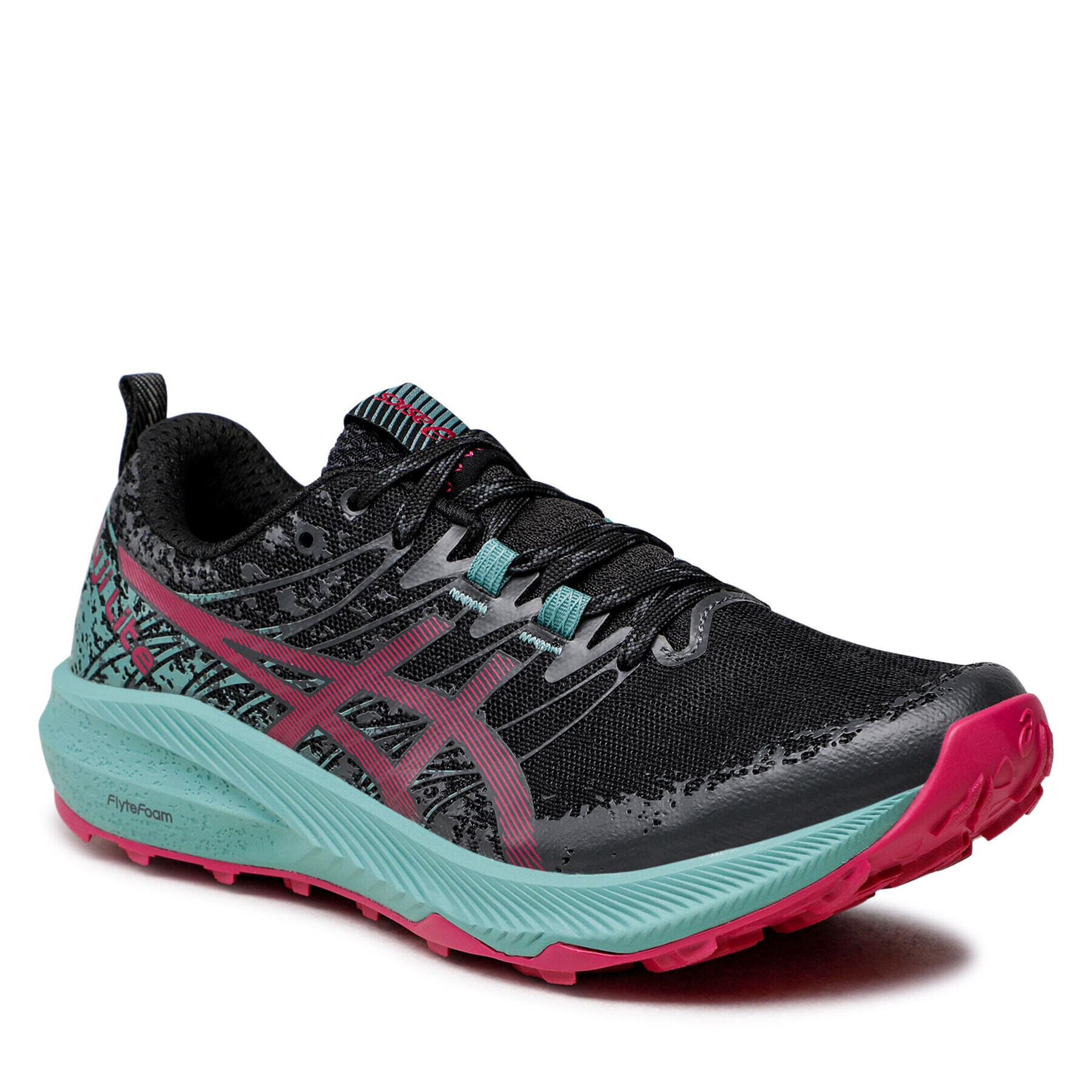 Asics Pantofi Fuji Lite 2 1012B066 Negru - Pled.ro