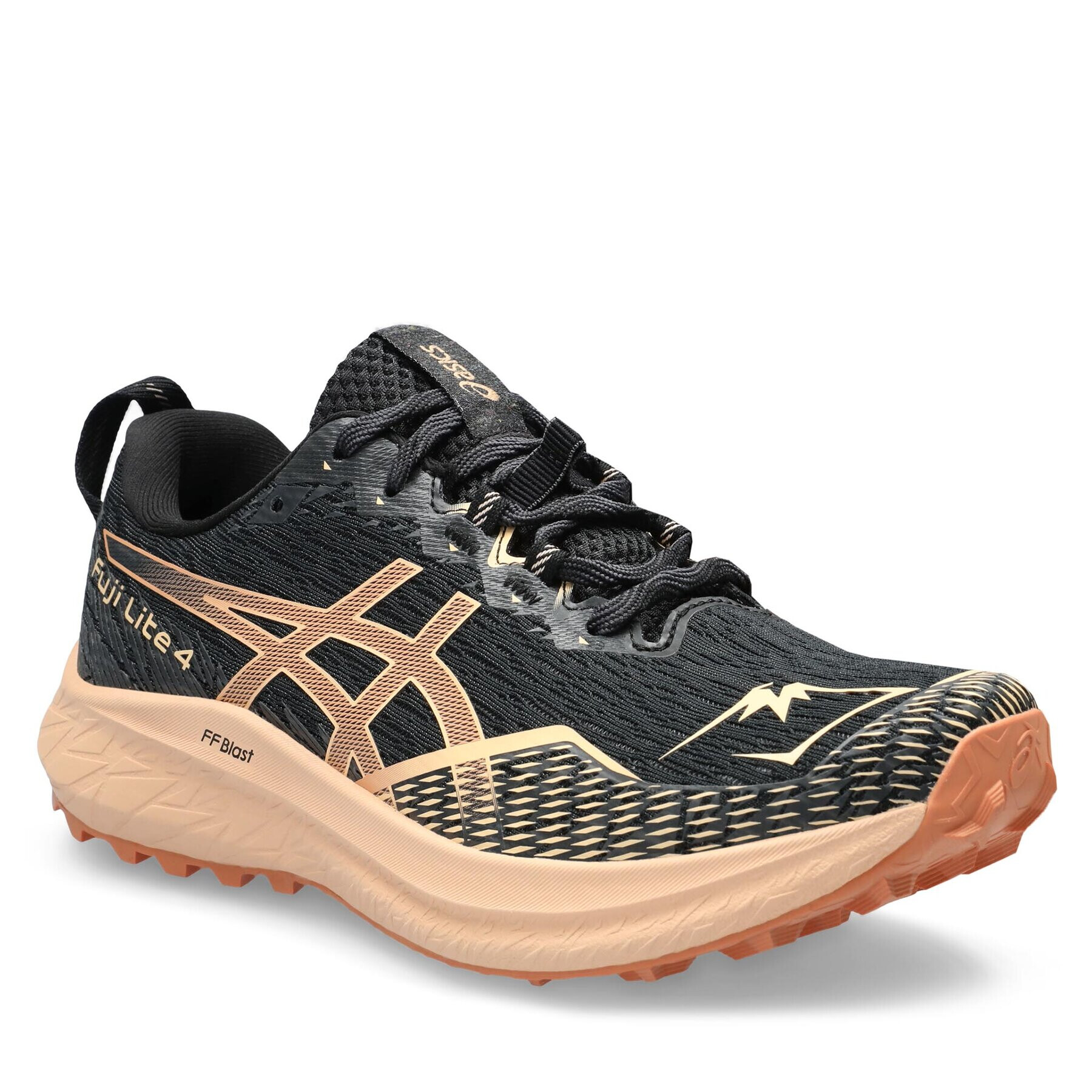 Asics Pantofi Fuji Lite 4 1012B514 Negru - Pled.ro