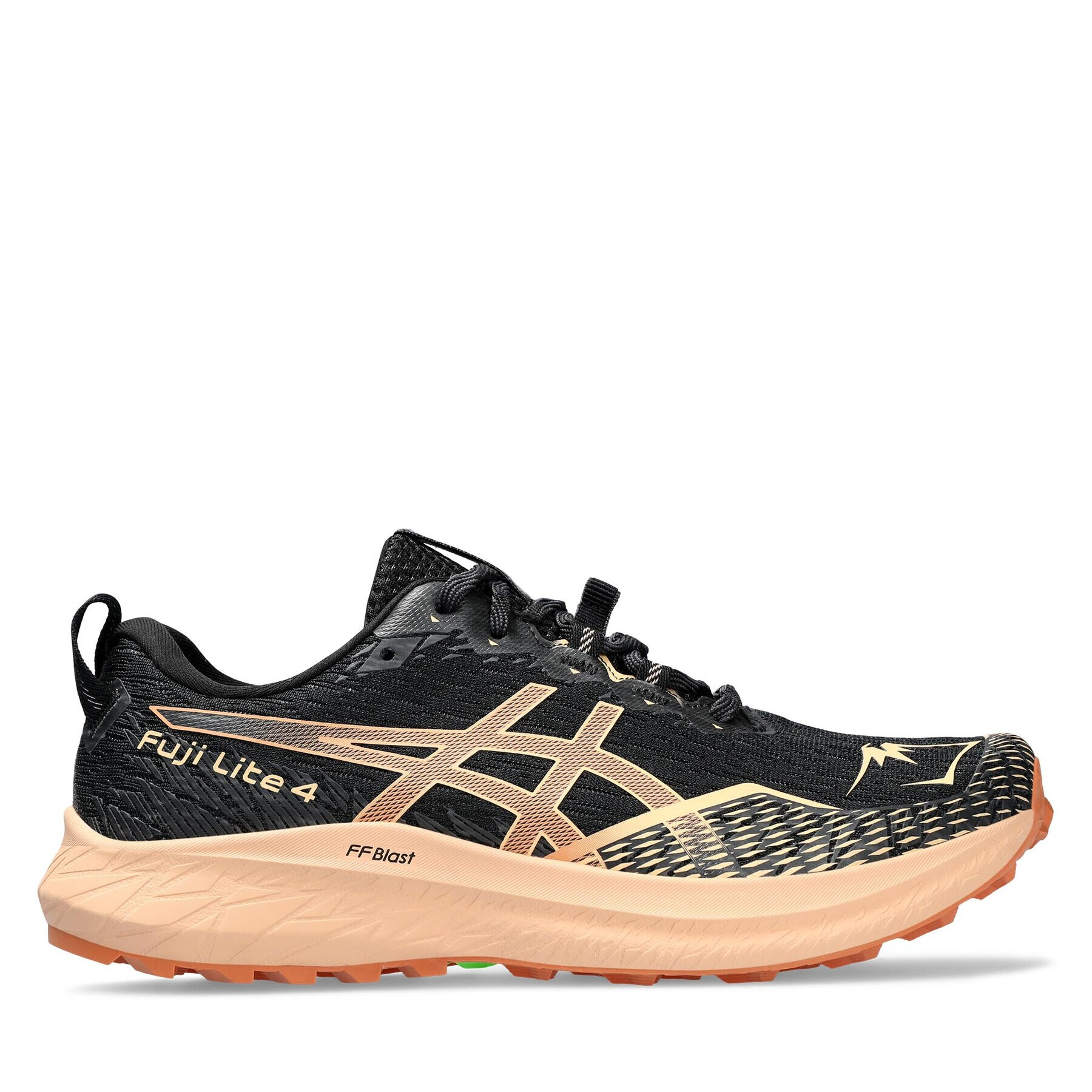 Asics Pantofi Fuji Lite 4 1012B514 Negru - Pled.ro