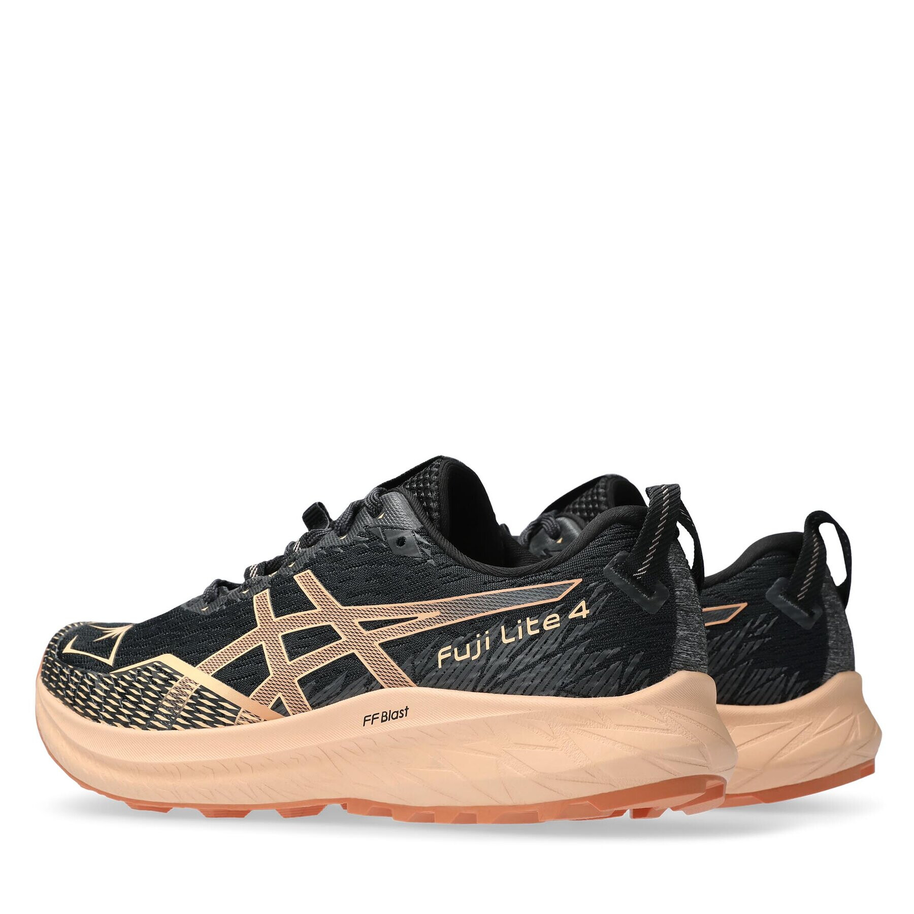 Asics Pantofi Fuji Lite 4 1012B514 Negru - Pled.ro