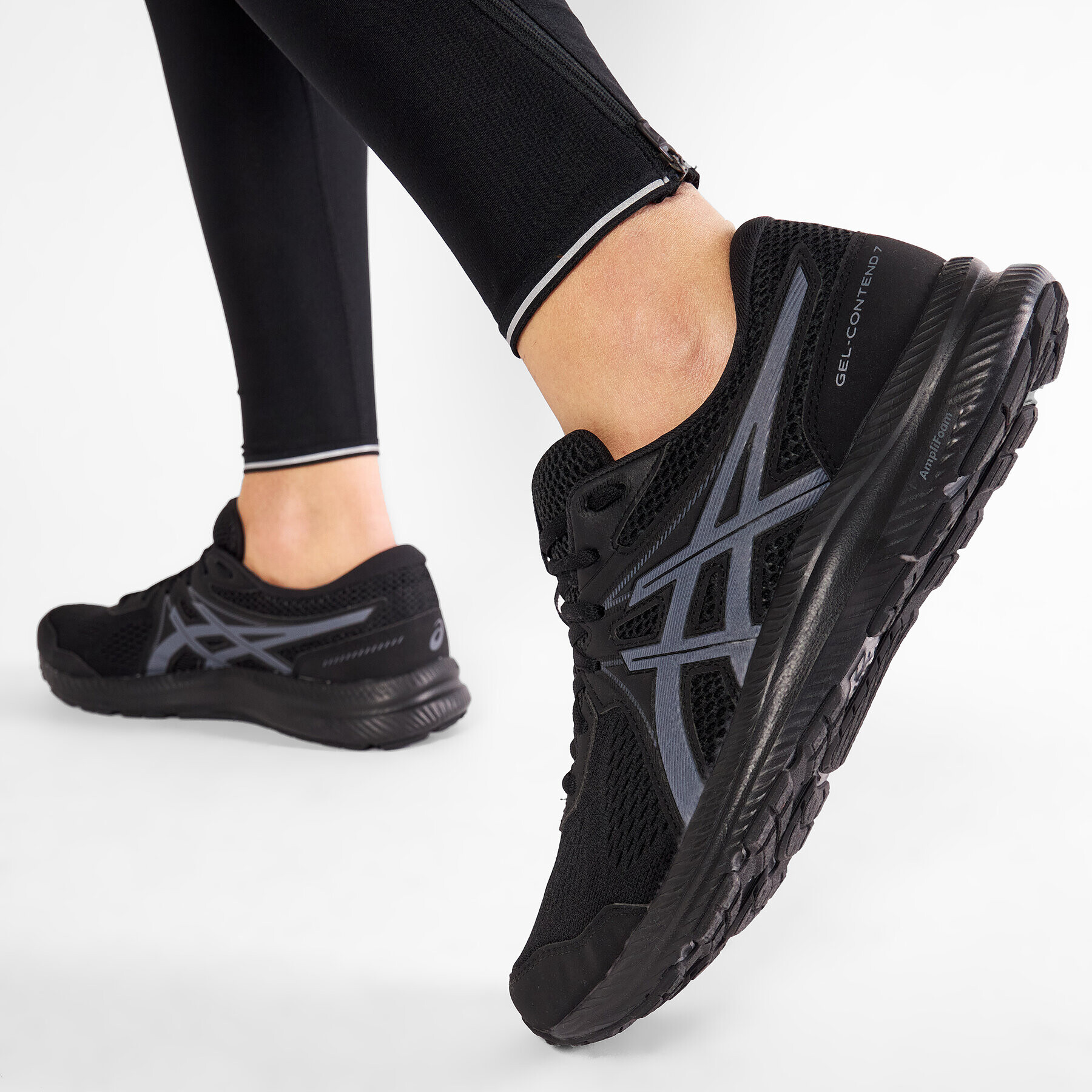 Asics Pantofi Gel-Contend 7 1011B040 Negru - Pled.ro