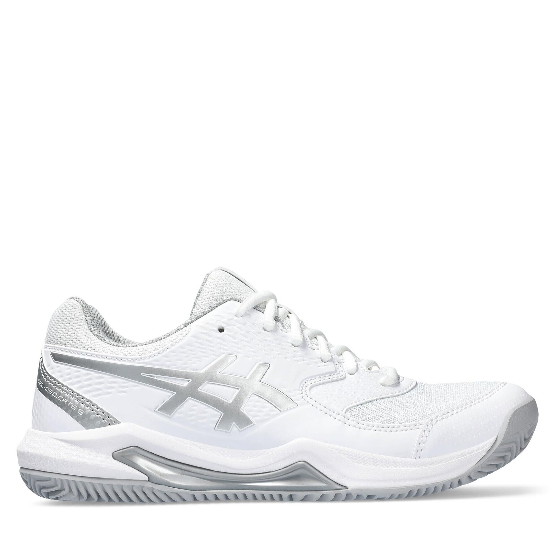 Asics Pantofi Gel-Dedicate 8 Clay 1042A255 Alb - Pled.ro