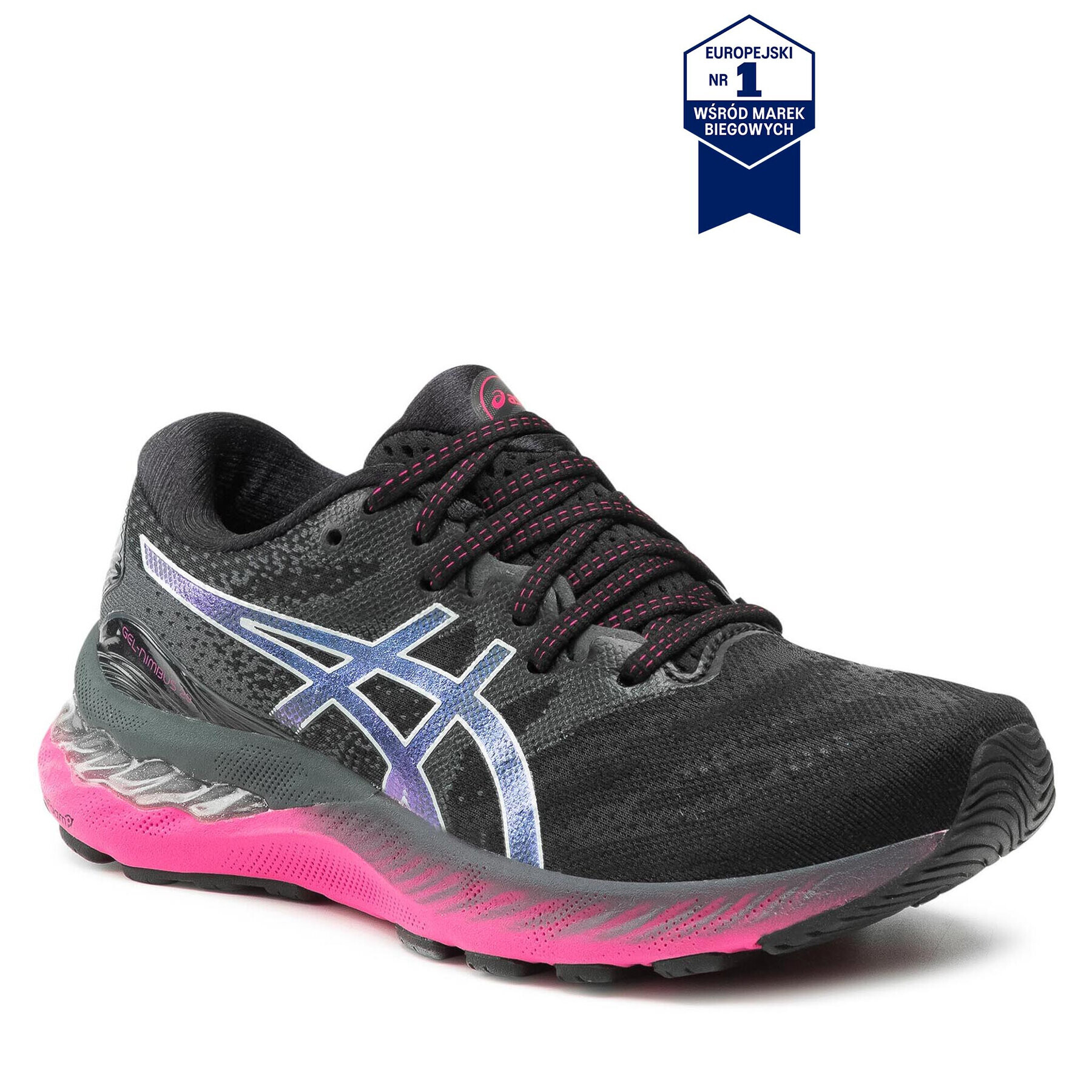 Asics Pantofi Gel-Nimbus 23 1012A885 Negru - Pled.ro