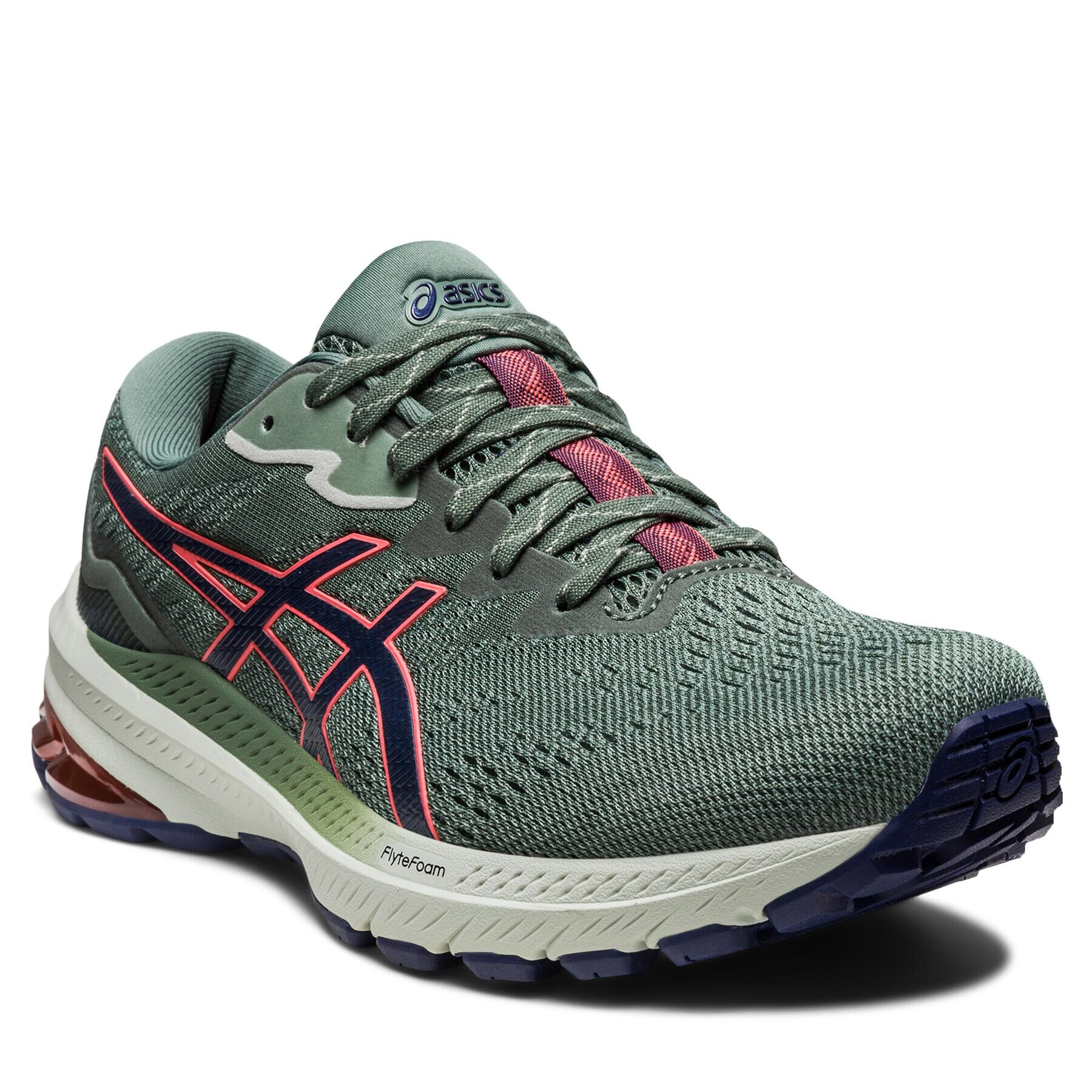 Asics Pantofi GT-1000 11 TR 1012B388 Verde - Pled.ro