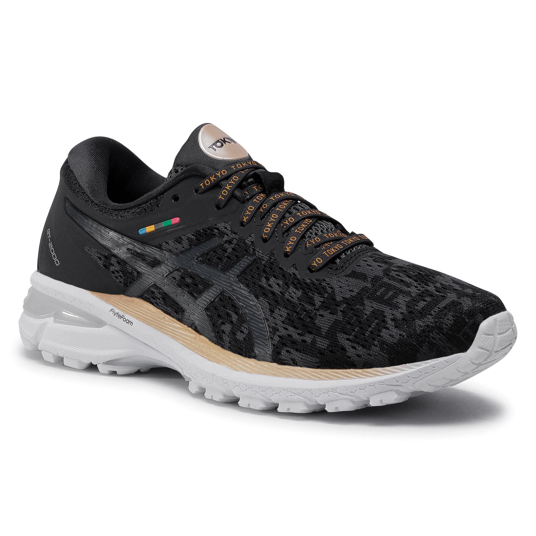 Asics Pantofi Gt-2000 8 1012A940 Negru - Pled.ro