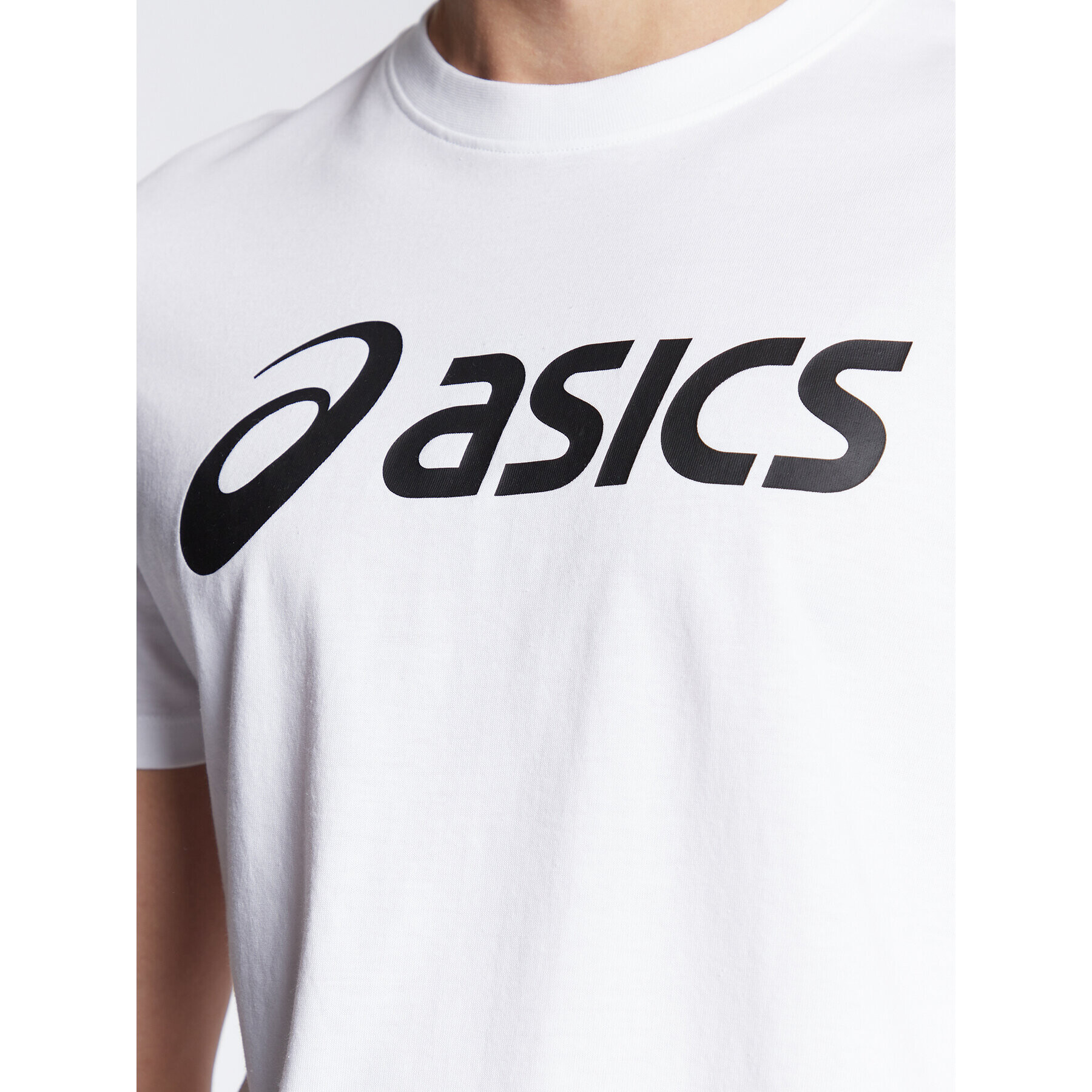 Asics Tricou Big Logo 2031A978 Alb Regular Fit - Pled.ro