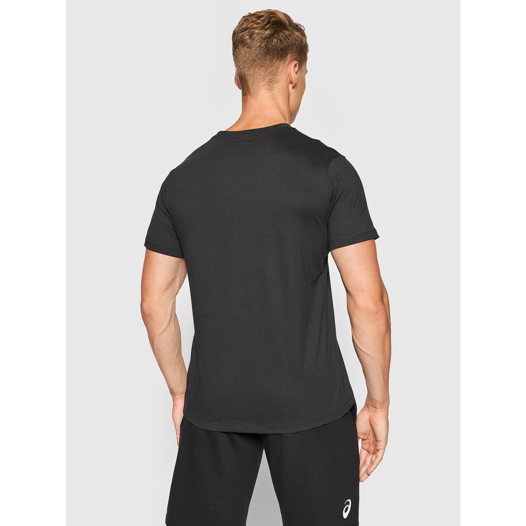 Asics Tricou Big Logo 2031A978 Negru Regular Fit - Pled.ro