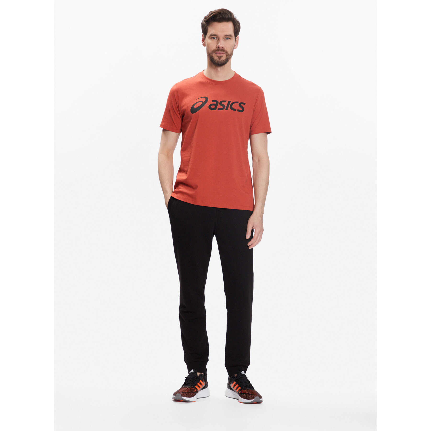 Asics Tricou Big Logo 2031A978 Portocaliu Regular Fit - Pled.ro