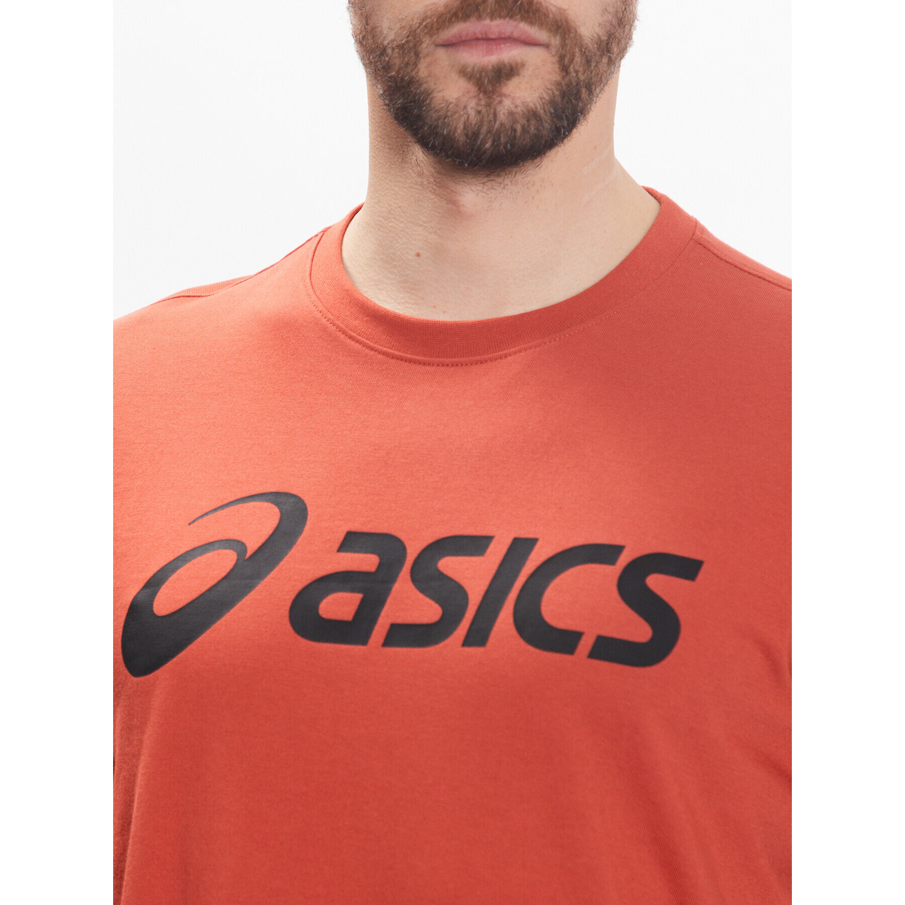 Asics Tricou Big Logo 2031A978 Portocaliu Regular Fit - Pled.ro