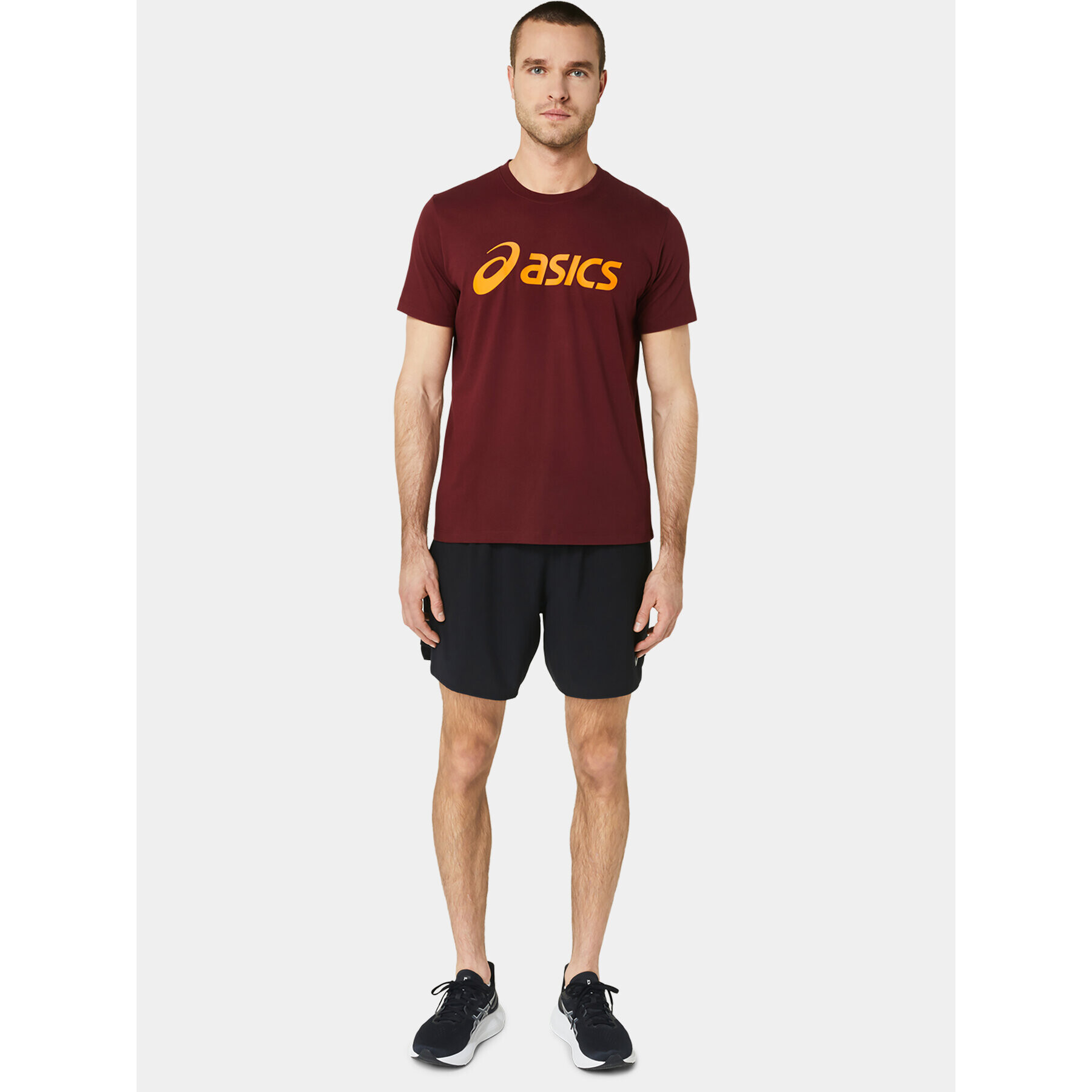 Asics Tricou Big Logo Tee 2031A978 Roșu Ahletic Fit - Pled.ro