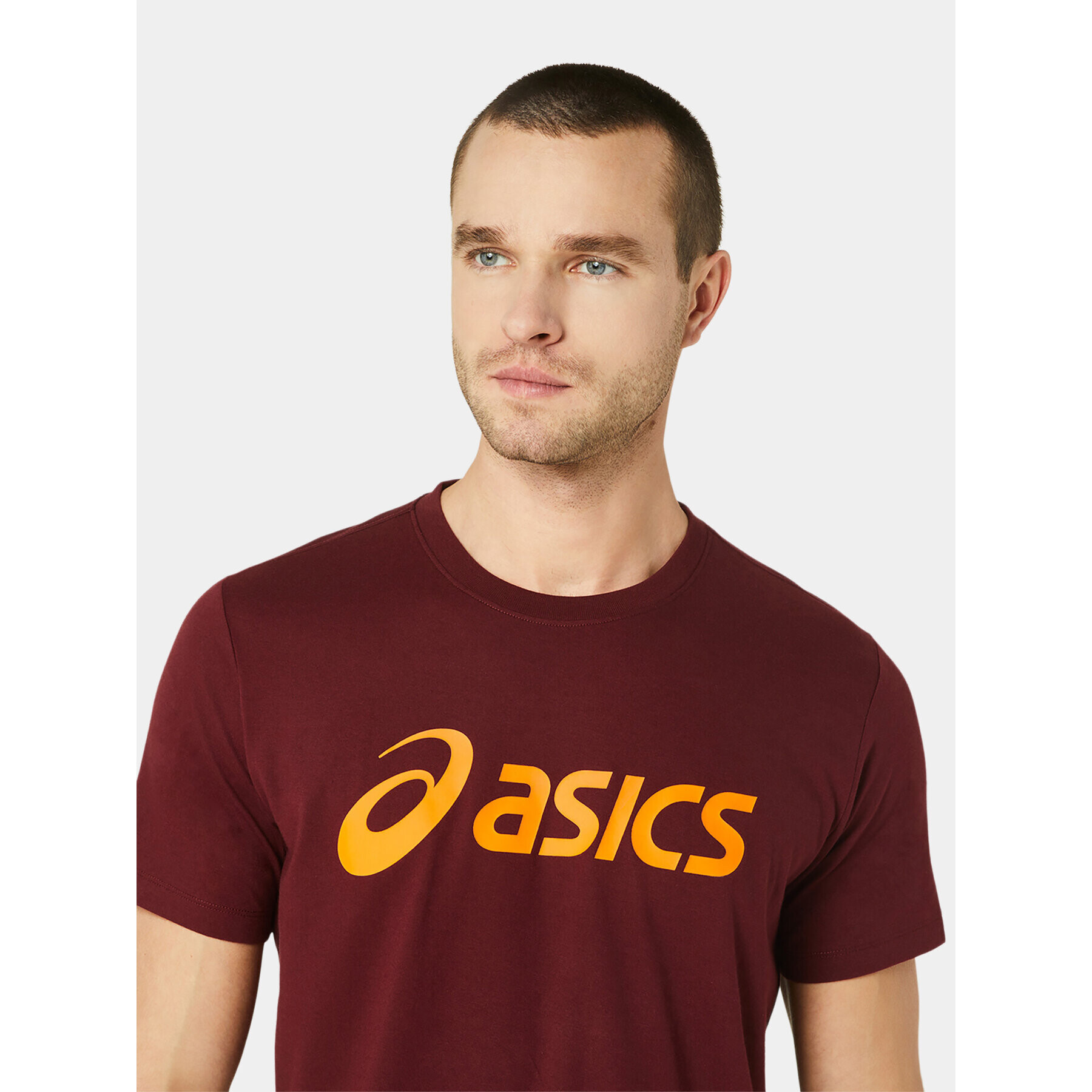 Asics Tricou Big Logo Tee 2031A978 Roșu Ahletic Fit - Pled.ro