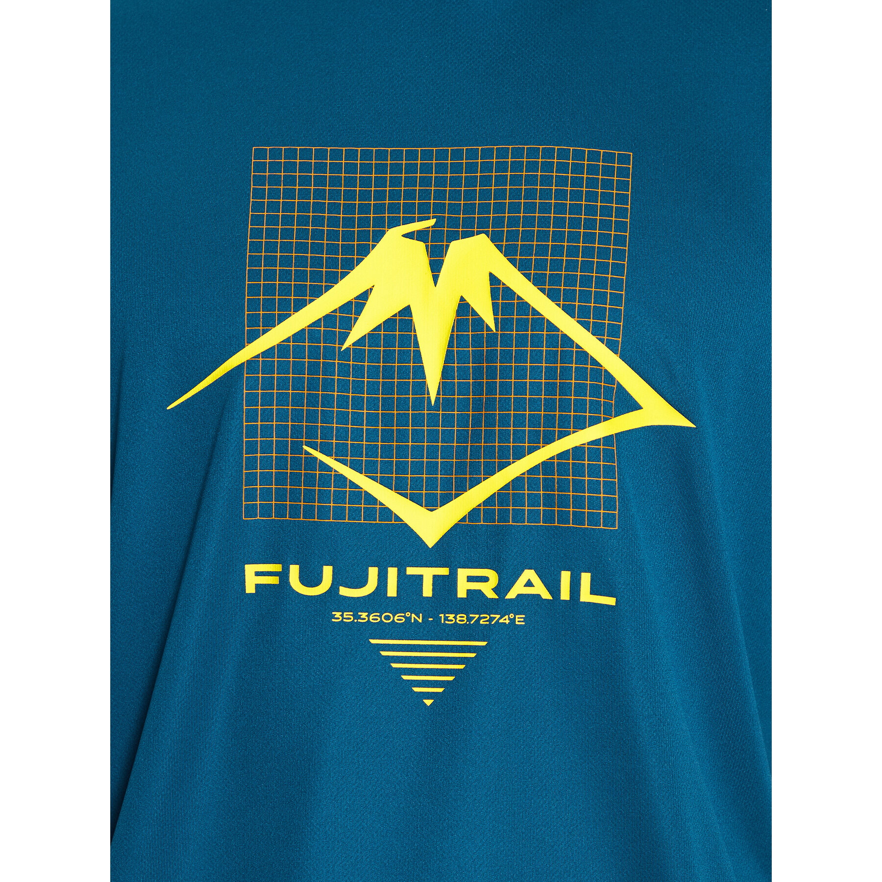 Asics Tricou Fujitrail Logo SS Top Tee Albastru Regular Fit - Pled.ro