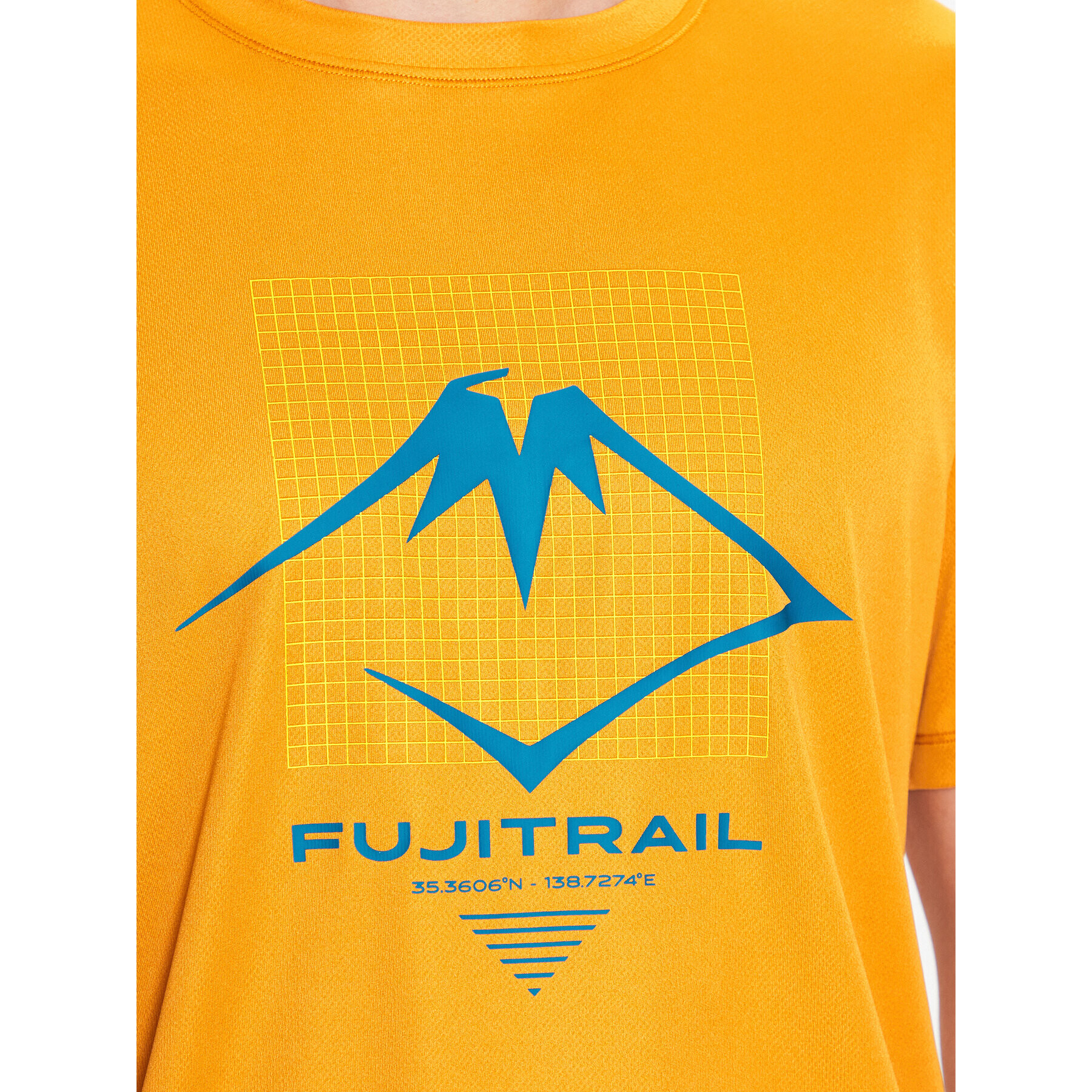 Asics Tricou Fujitrail Logo SS Top Tee Galben Regular Fit - Pled.ro