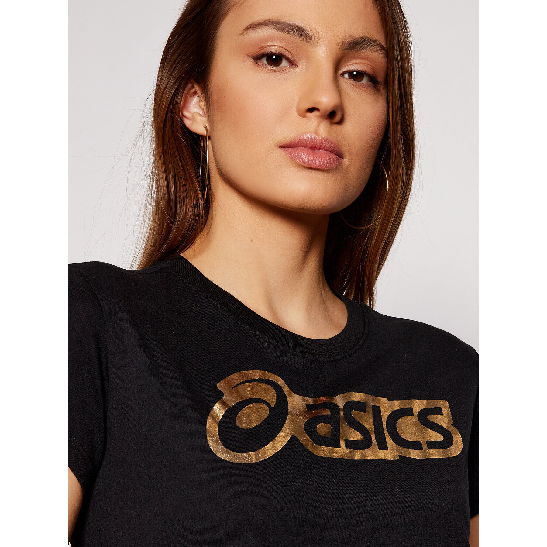 Asics Tricou Logo Graphic 2032B406 Negru Regular Fit - Pled.ro