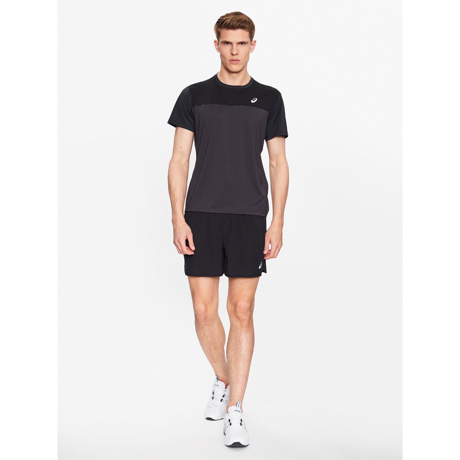 Asics Tricou Race 2011C239 Negru Regular Fit - Pled.ro