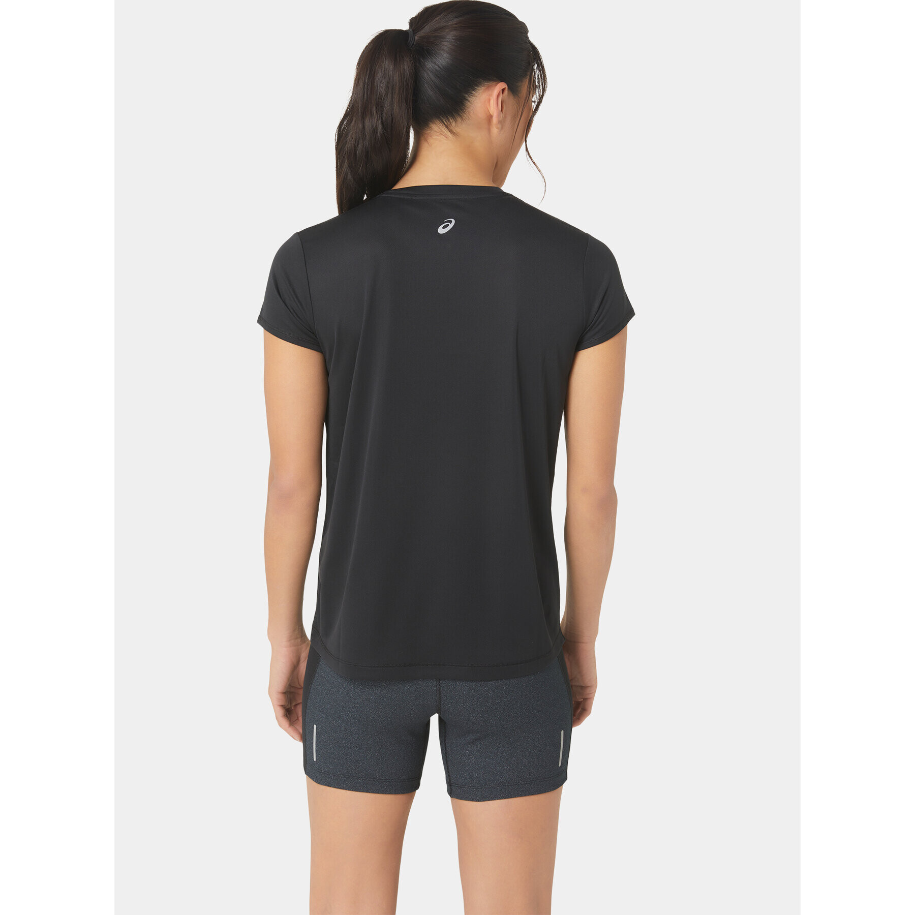 Asics Tricou tehnic Fujitrail Logo Ss 2012C395 Negru Ahletic Fit - Pled.ro