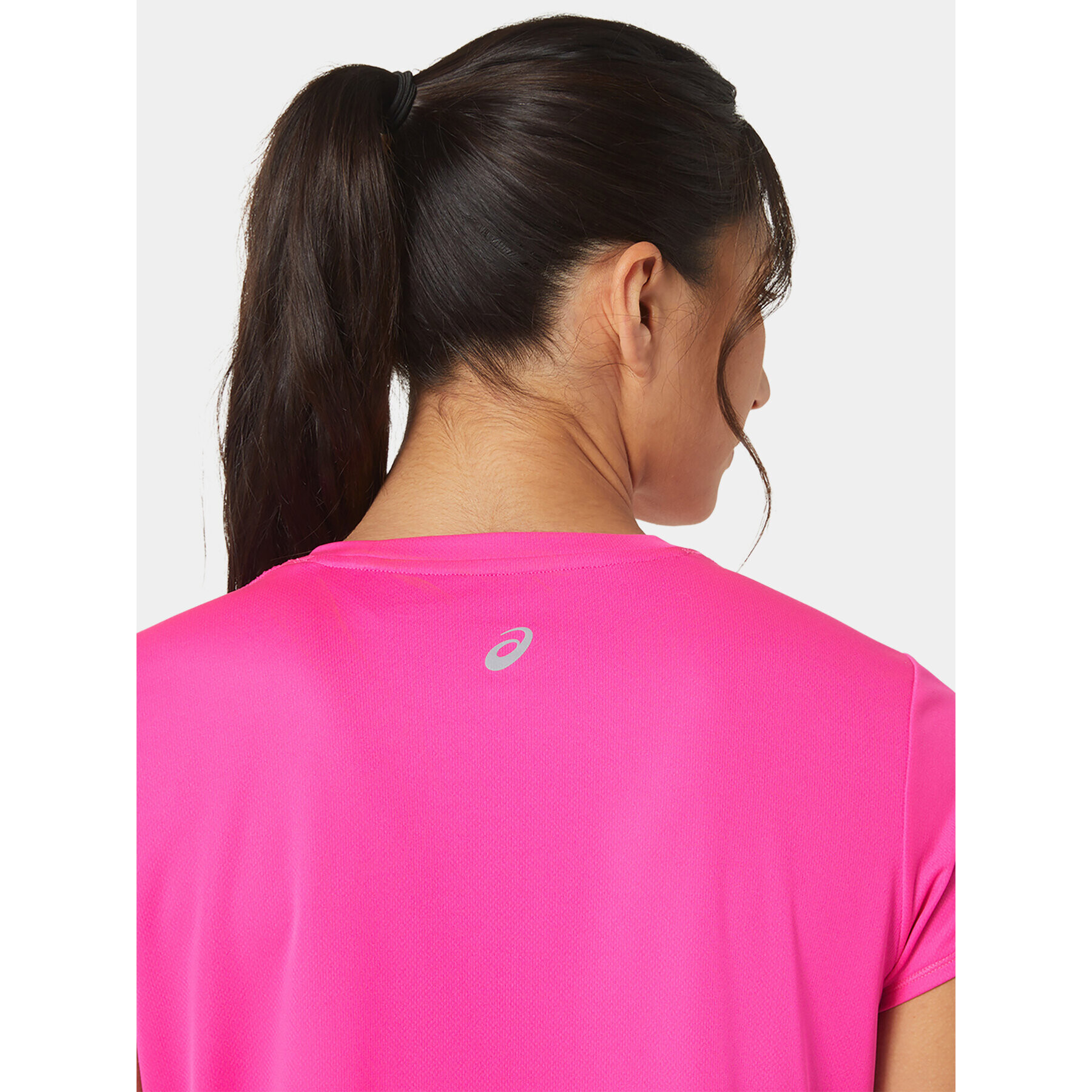 Asics Tricou tehnic Fujitrail Logo Ss 2012C395 Roz Ahletic Fit - Pled.ro