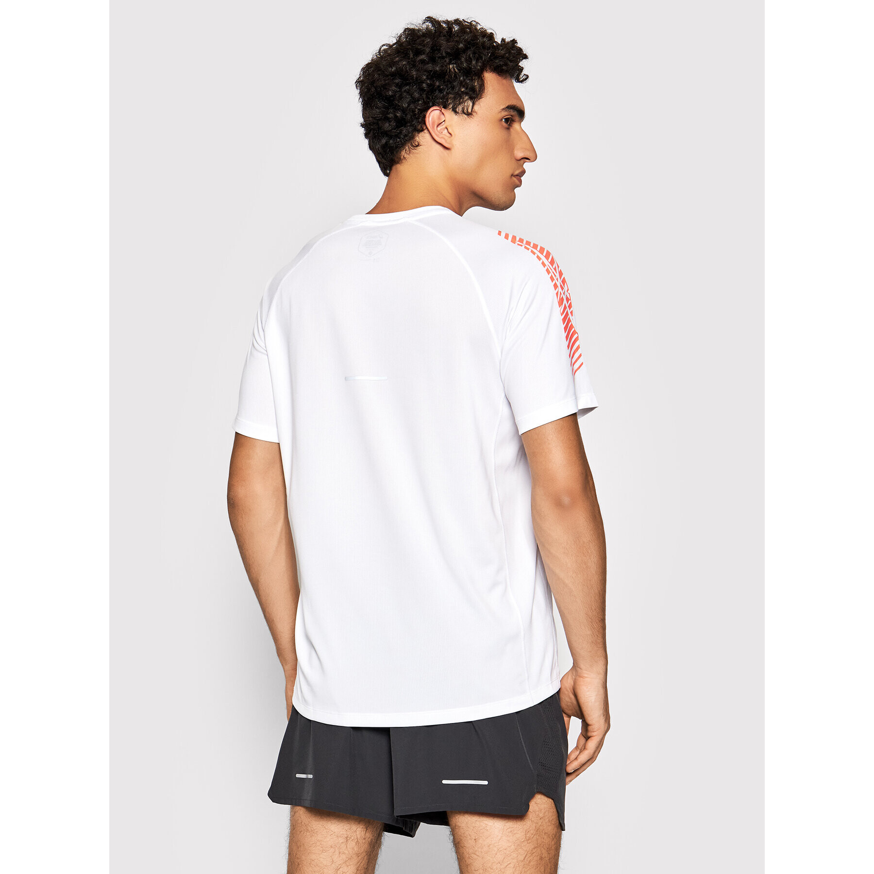 Asics Tricou tehnic Icon Ss 2011B055 Alb Regular Fit - Pled.ro