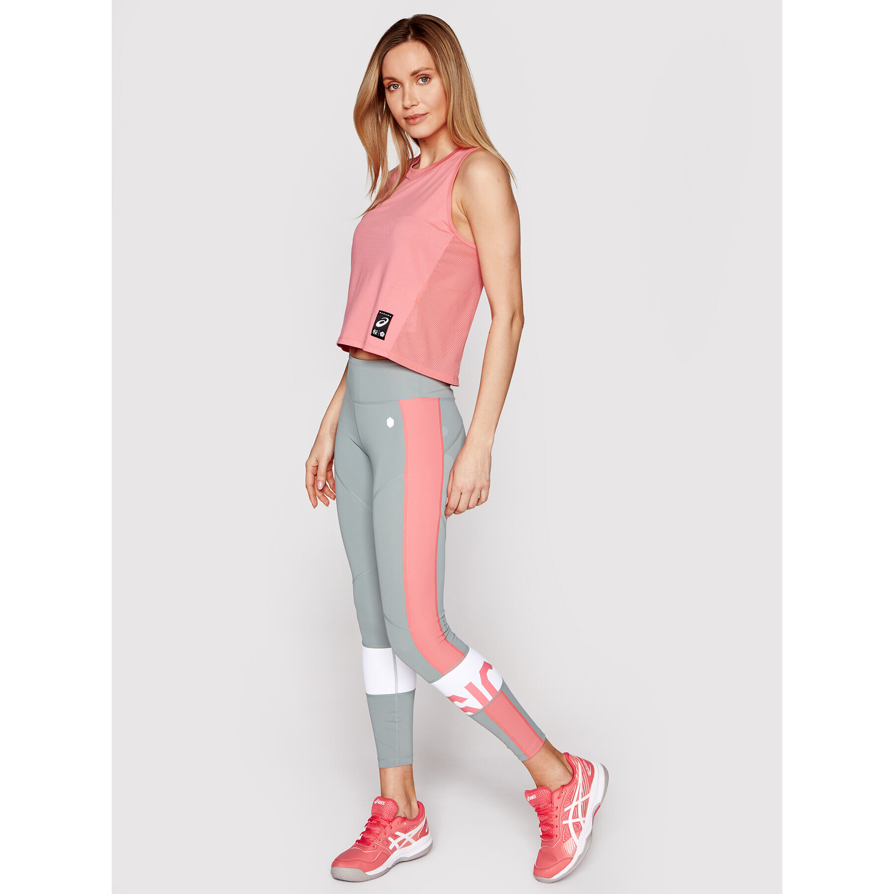 Asics Tricou tehnic Sakura 2012B943 Roz Relaxed Fit - Pled.ro