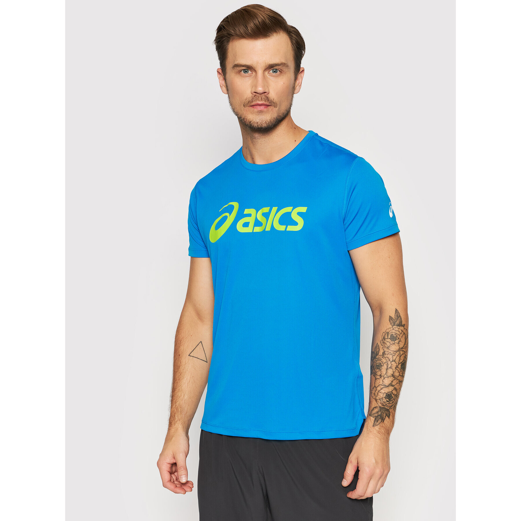 Asics Tricou tehnic Silver 2011A474 Albastru Regular Fit - Pled.ro