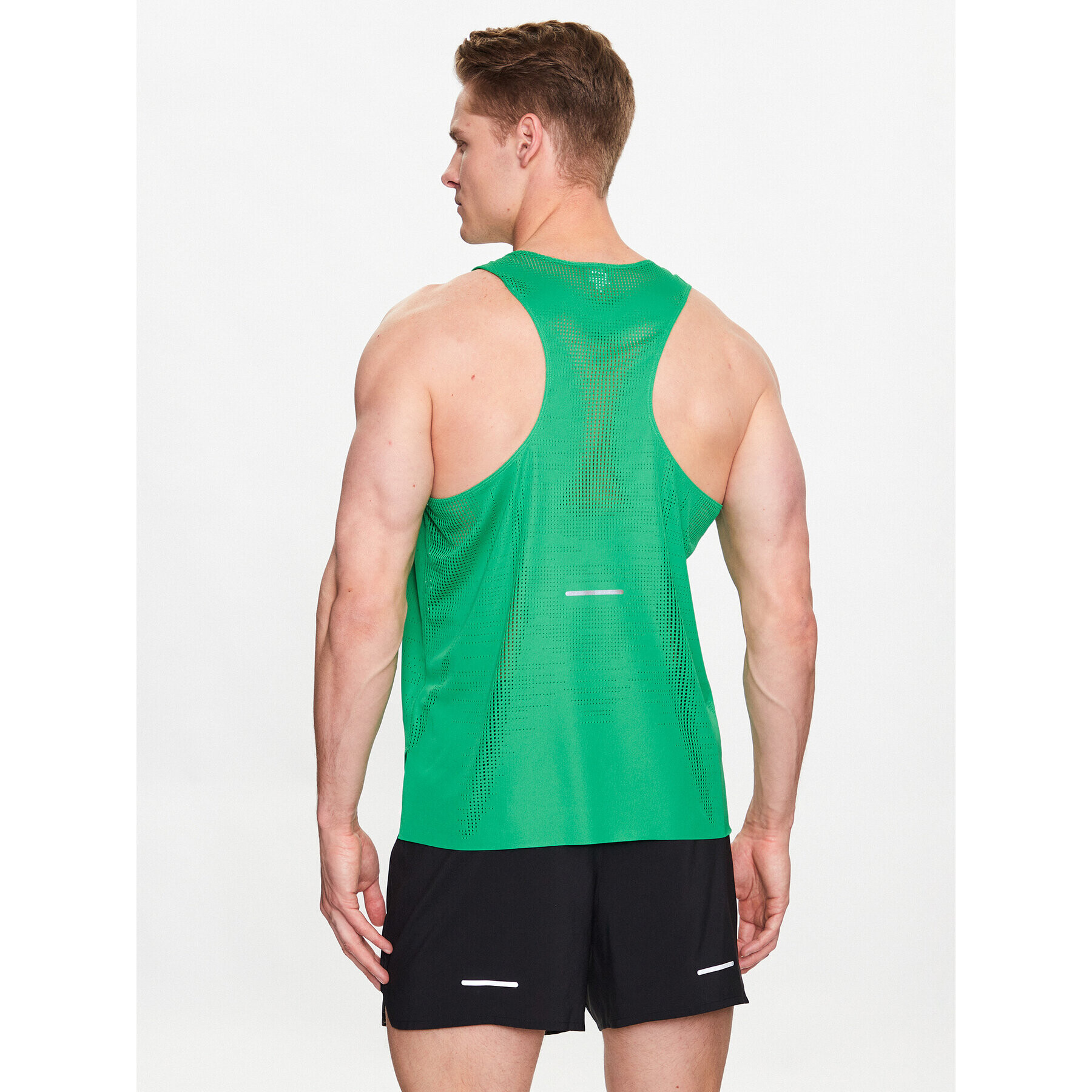 Asics Tricou tehnic Ventilate Actibreeze Singlet 2011C232 Verde Regular Fit - Pled.ro