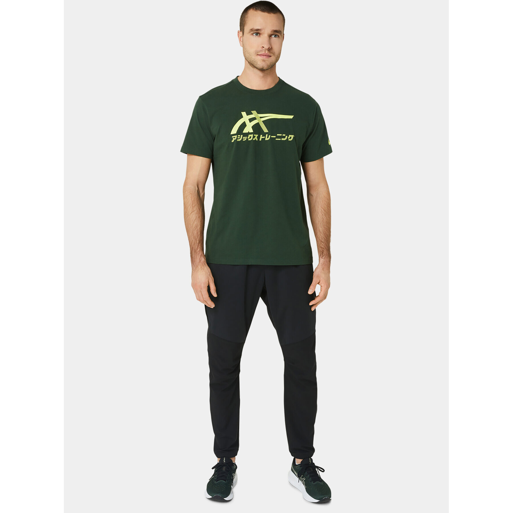 Asics Tricou Tiger Tee 2031D123 Verde Ahletic Fit - Pled.ro