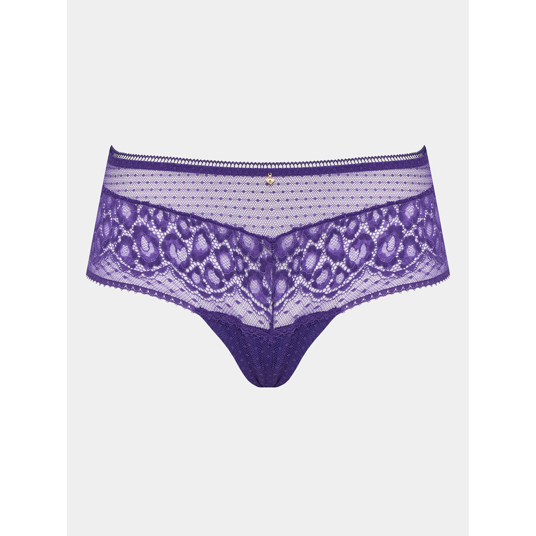 Aubade Chilot brazilian Illusion Fauve 1A70 Violet - Pled.ro