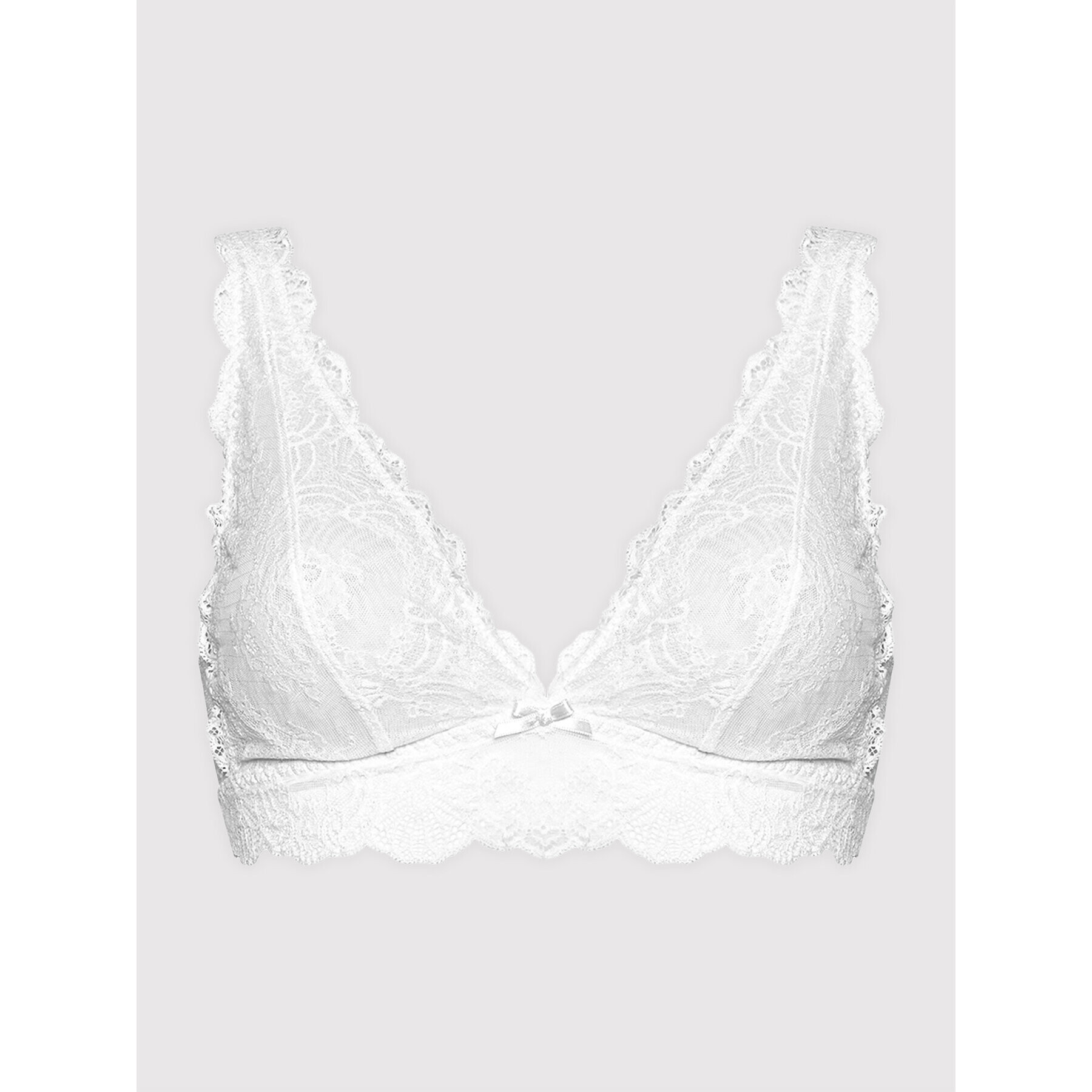 Aubade Sutien Bralette Danse Des Sens OG10B Alb - Pled.ro