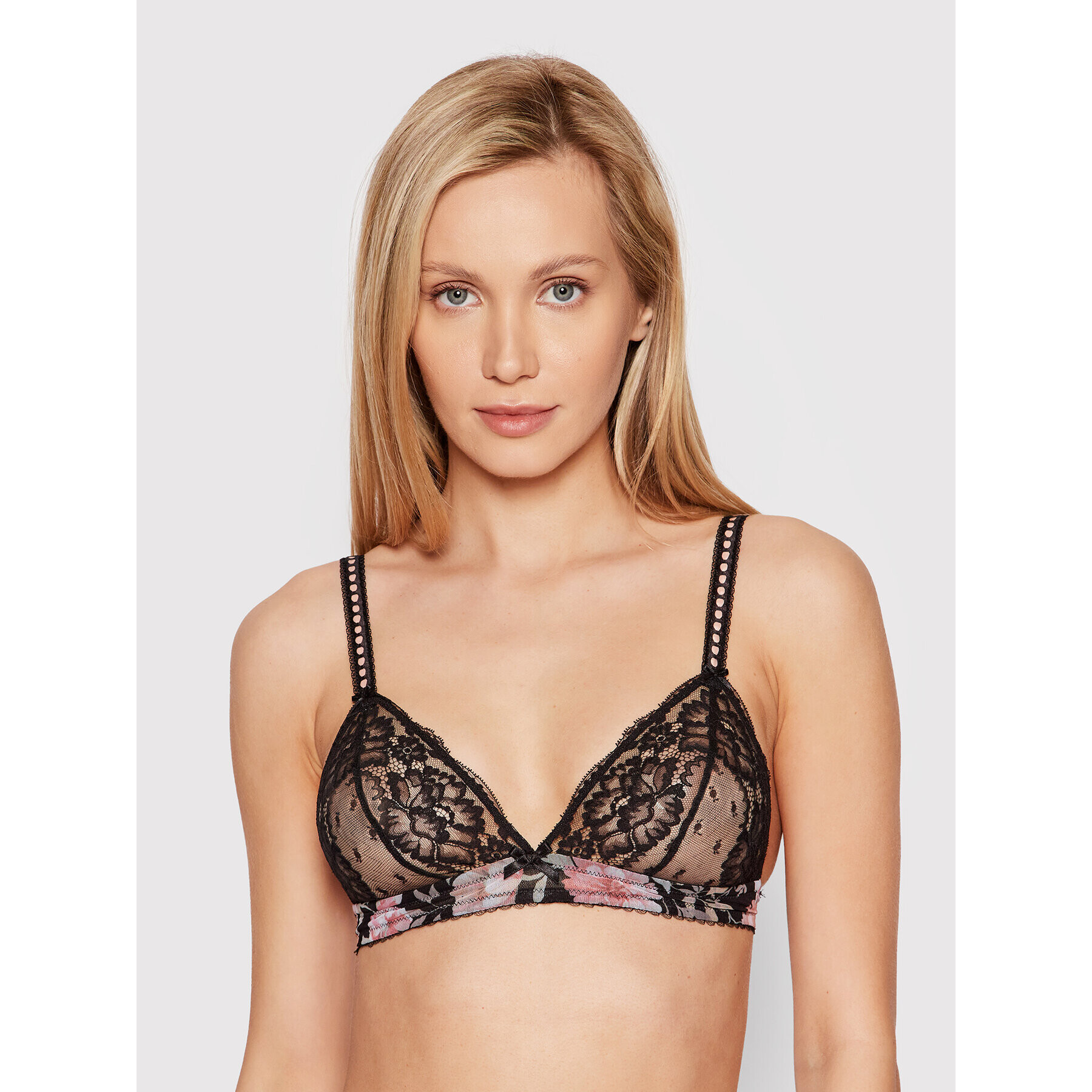 Aubade Sutien Bralette Magic Garden IA10 Negru - Pled.ro