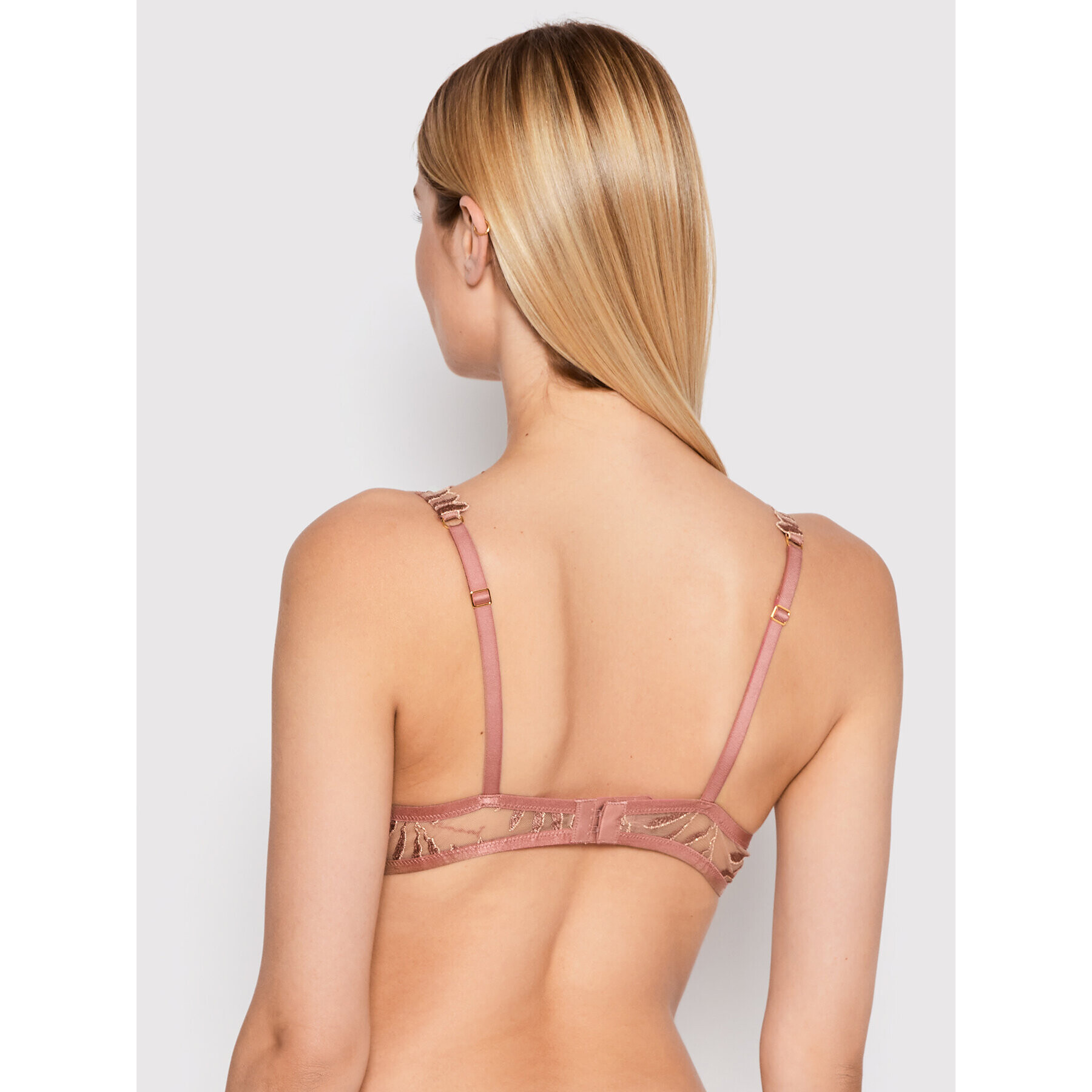 Aubade Sutien Push-up IRIS VAN HERPEN Sensory Illusion RCN08 Roz - Pled.ro