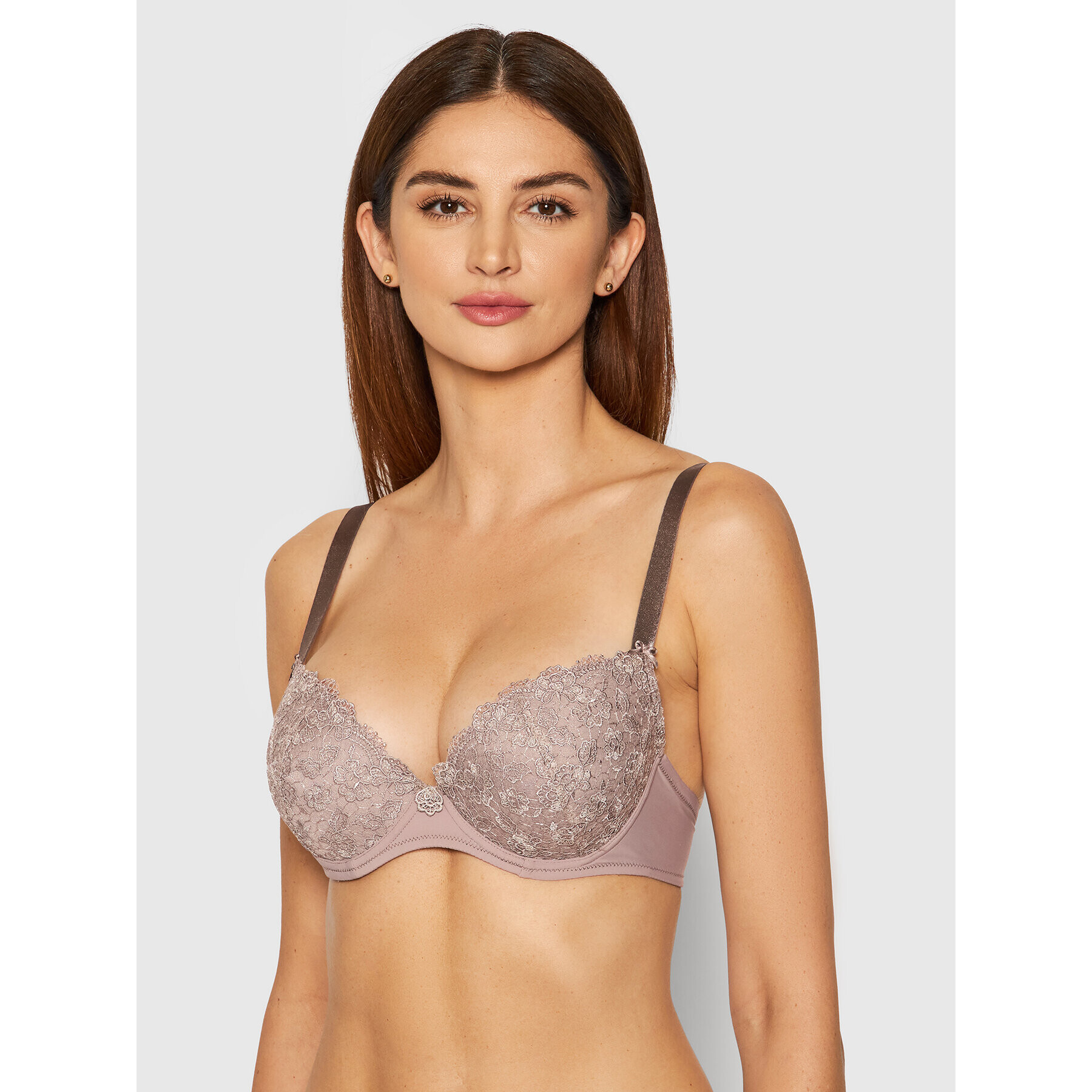 Aubade Sutien Push-up Secret De Charme FL08-6 Violet - Pled.ro