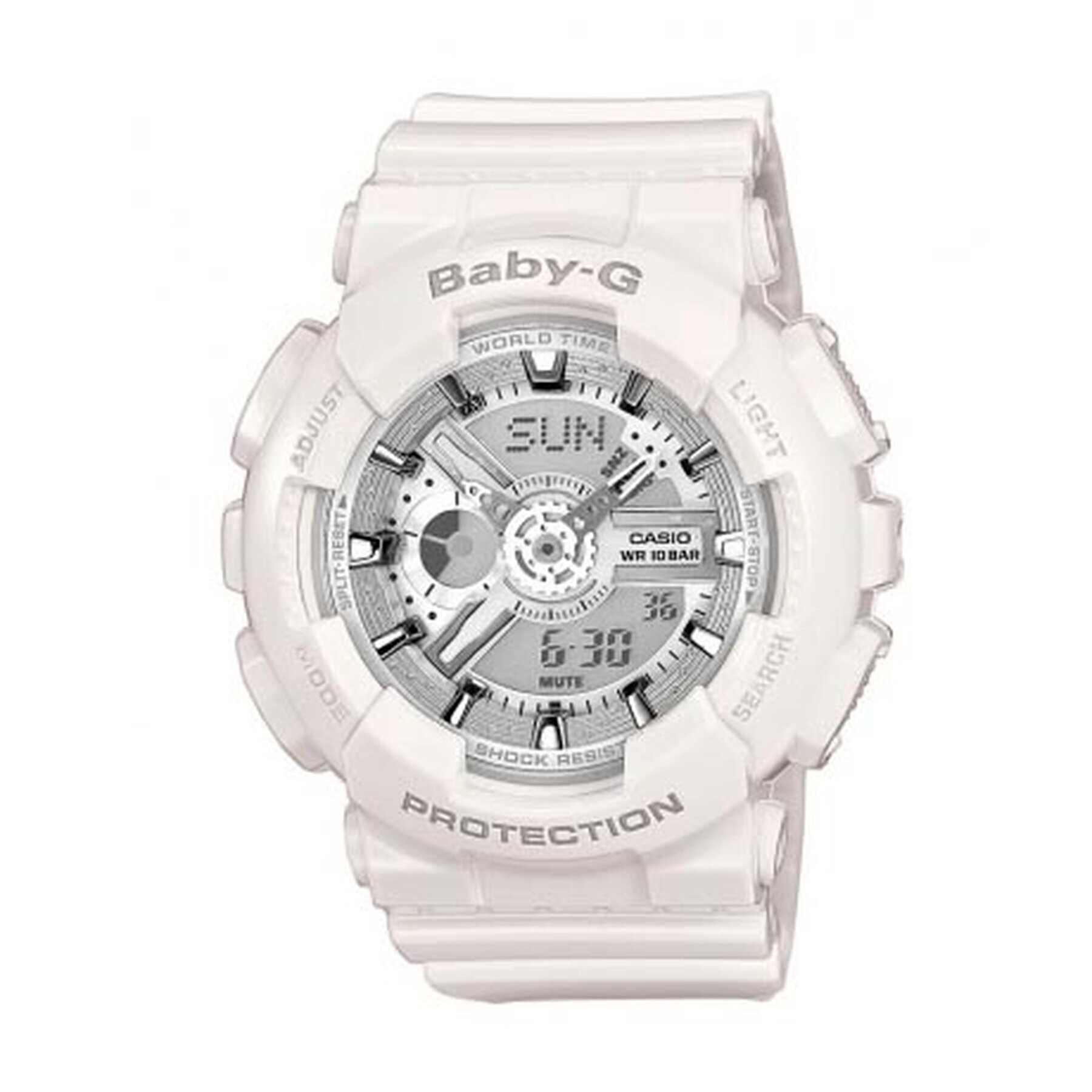 Baby-G Ceas BA-110-7A3ER Alb - Pled.ro