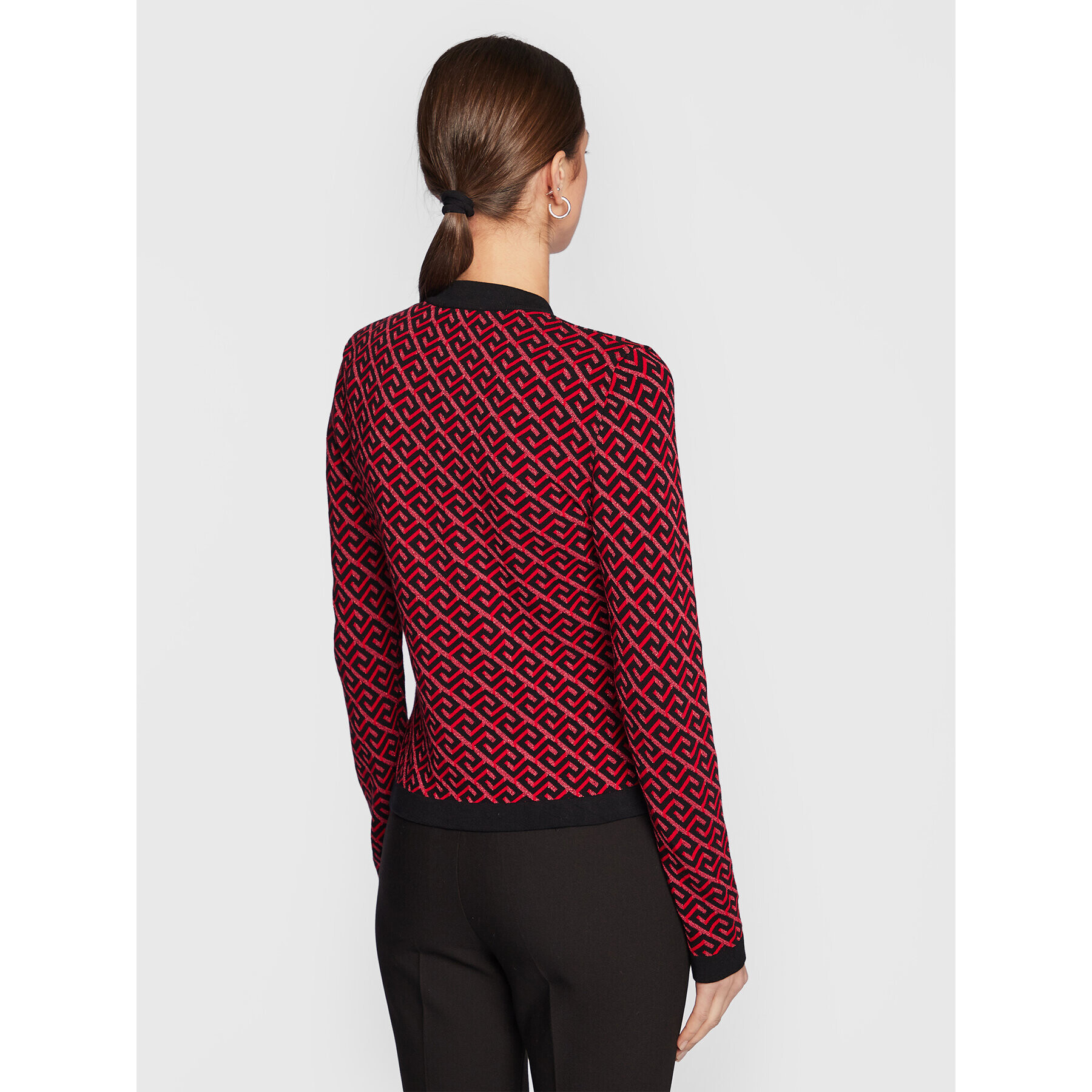 Babylon Cardigan R_S00748 Roșu Regular Fit - Pled.ro