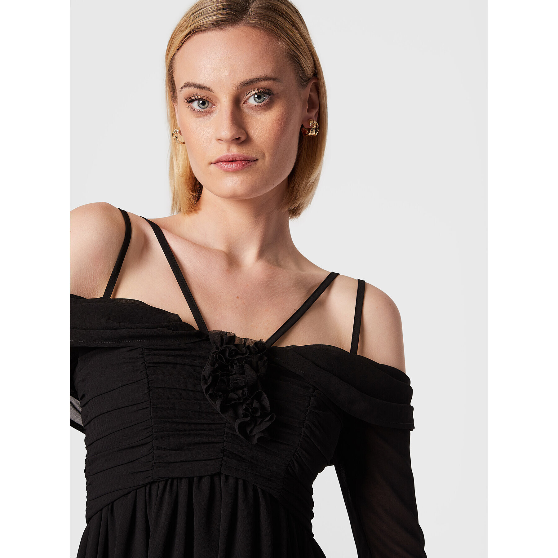 Babylon Rochie cocktail R_E00790 Negru Regular Fit - Pled.ro