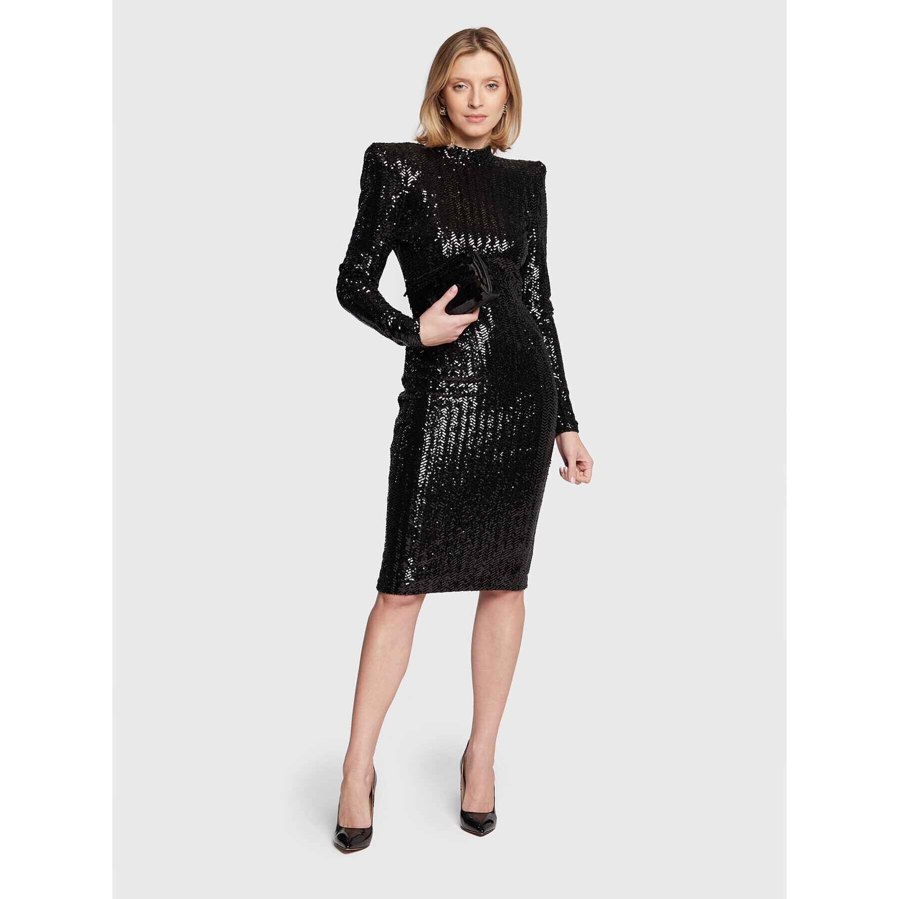 Babylon Rochie cocktail R_S00821 Negru Regular Fit - Pled.ro