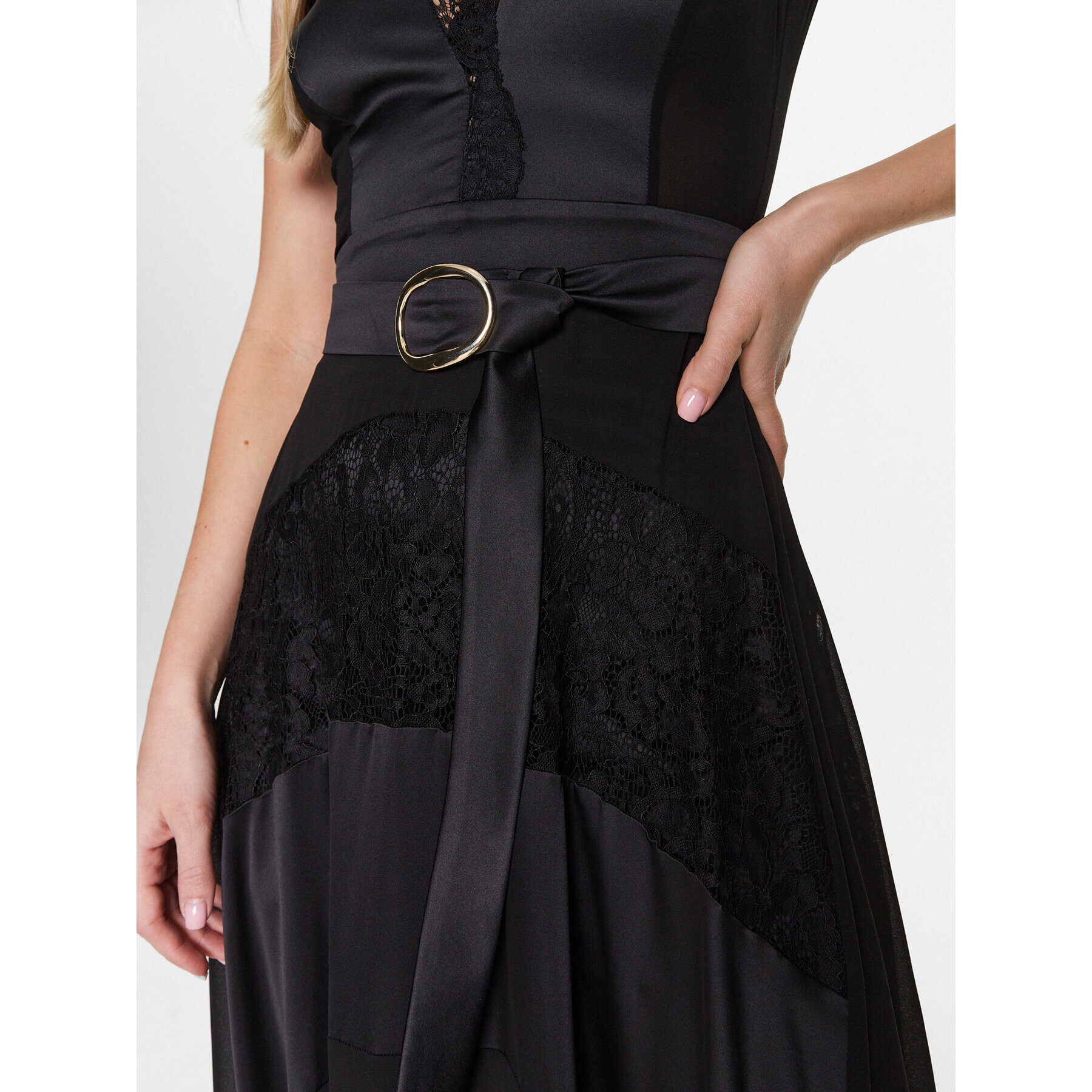 Babylon Rochie de seară S-EL0705 Negru Regular Fit - Pled.ro