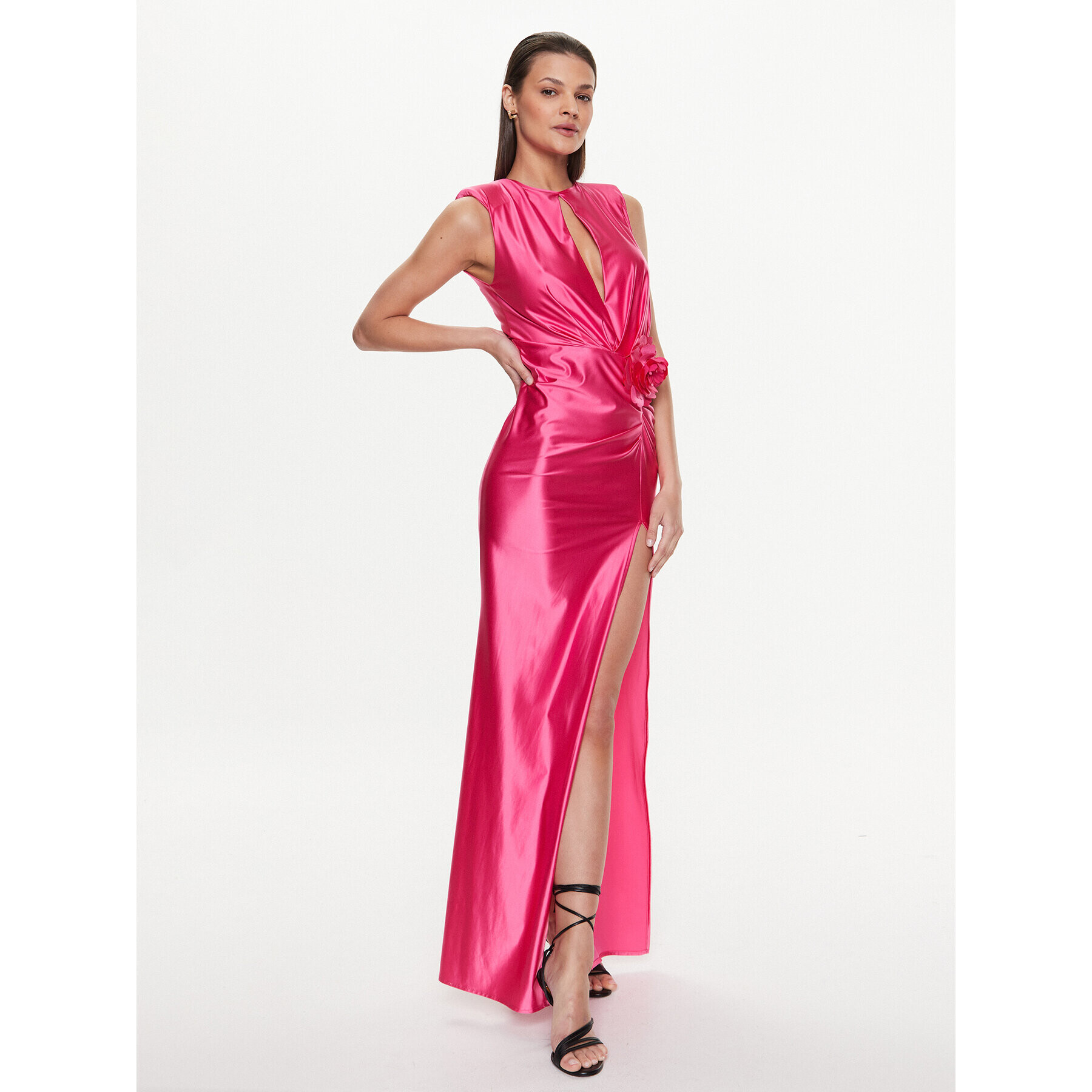 Babylon Rochie de seară S_EM0750 Roz Slim Fit - Pled.ro