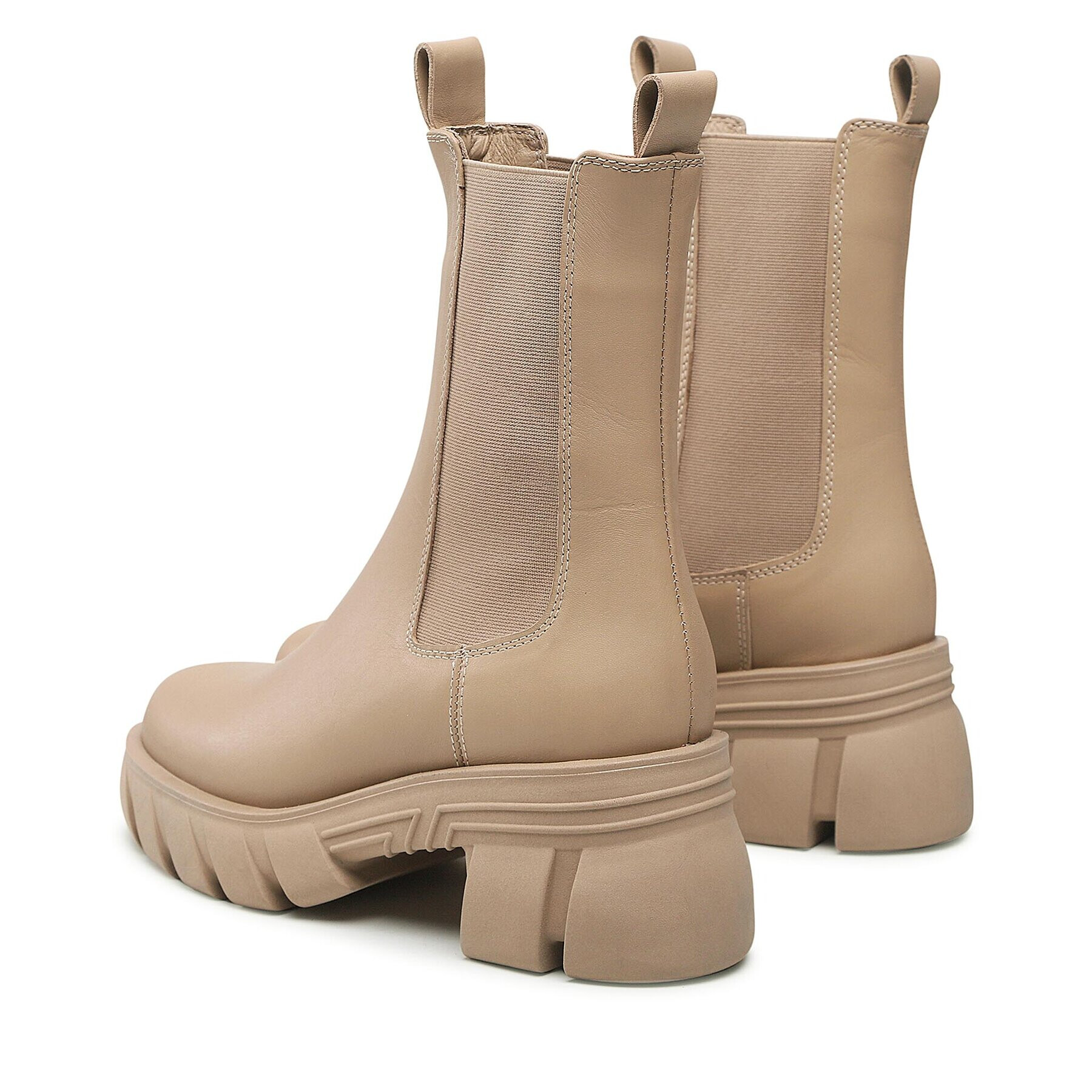 Badura Botine 222FW34 Bej - Pled.ro