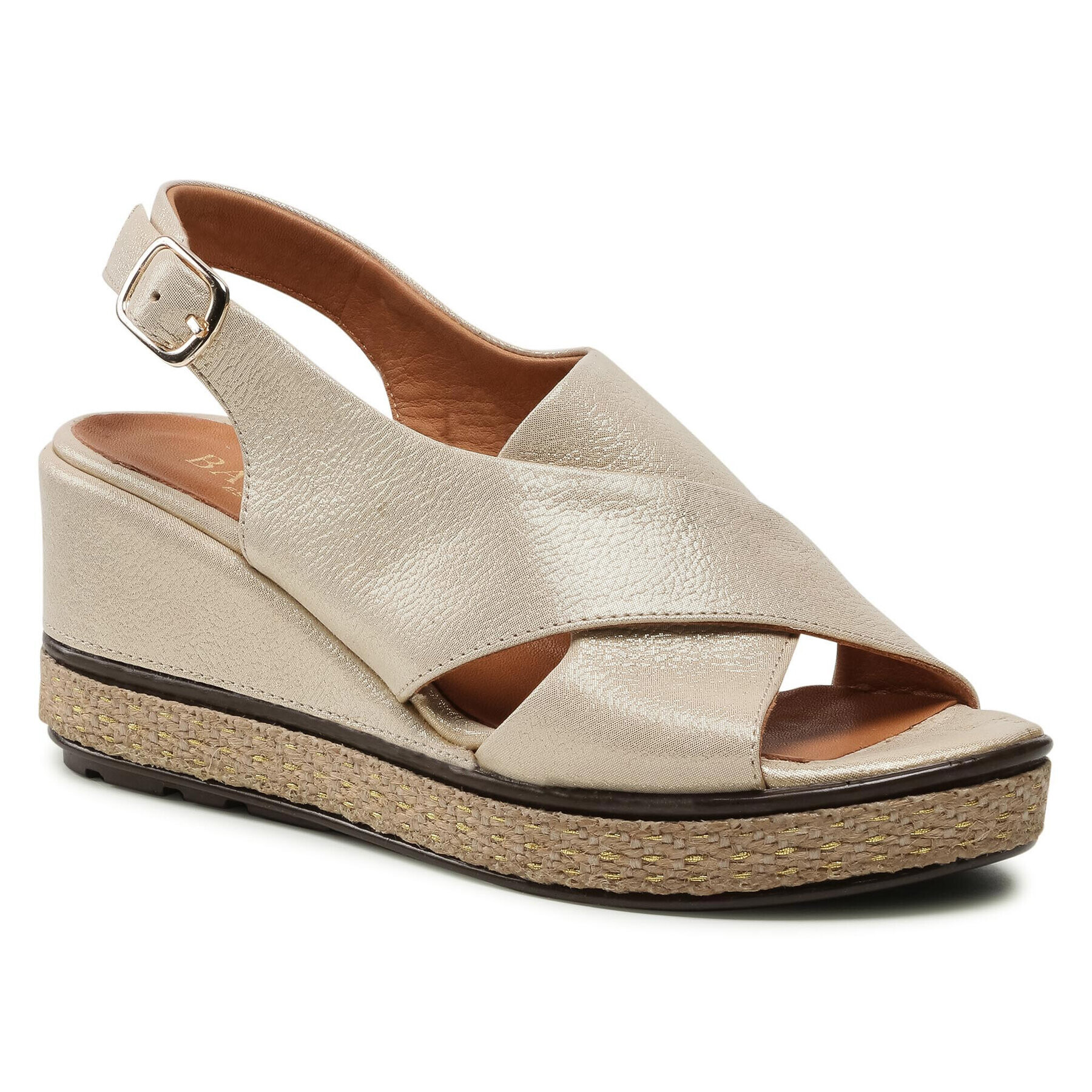 Badura Espadrile 4749-69 Auriu - Pled.ro