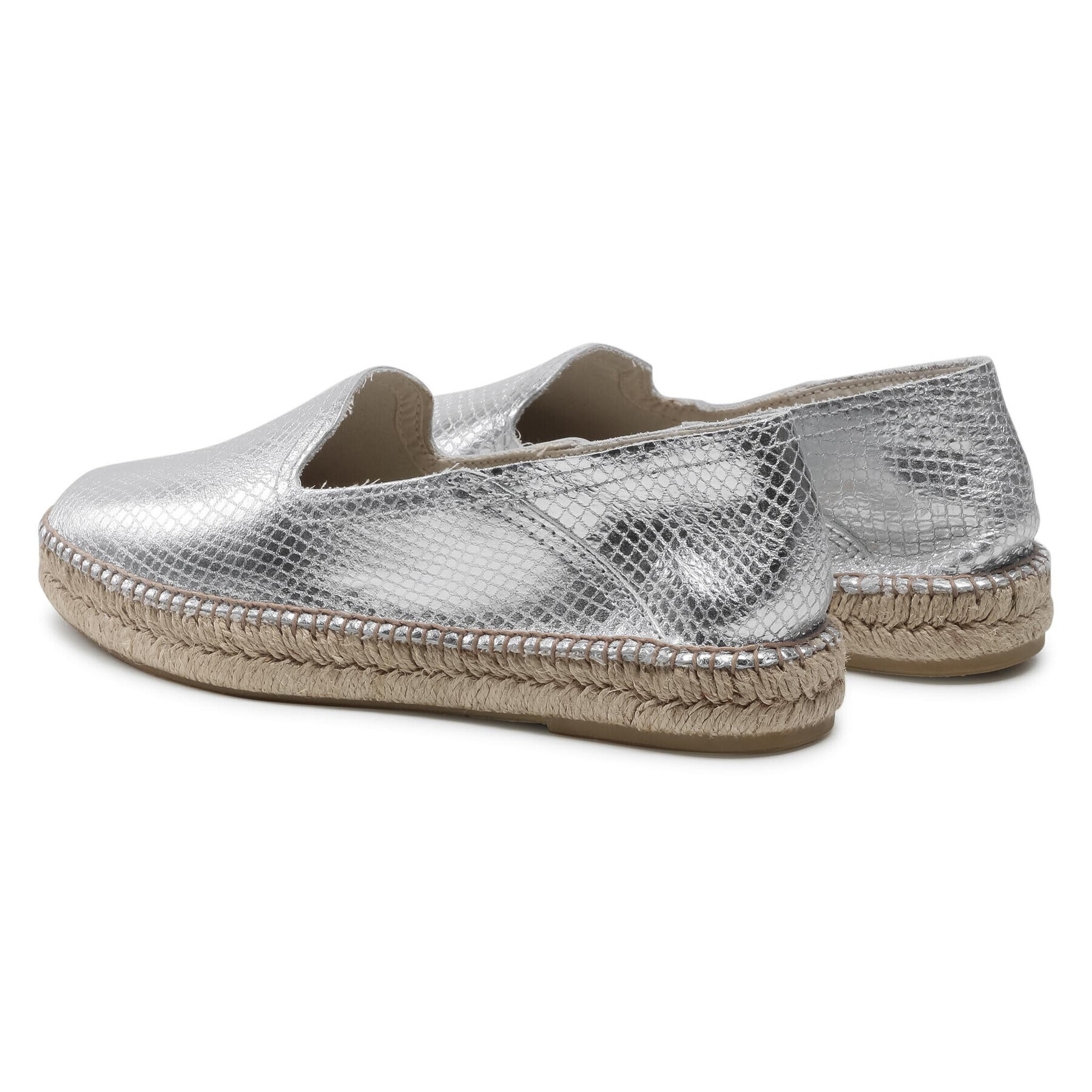 Badura Espadrile 6401-69-203 Argintiu - Pled.ro