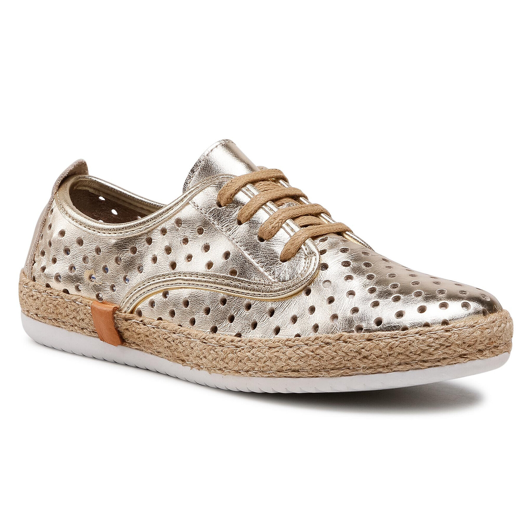 Badura Espadrile 6563-69 Auriu - Pled.ro