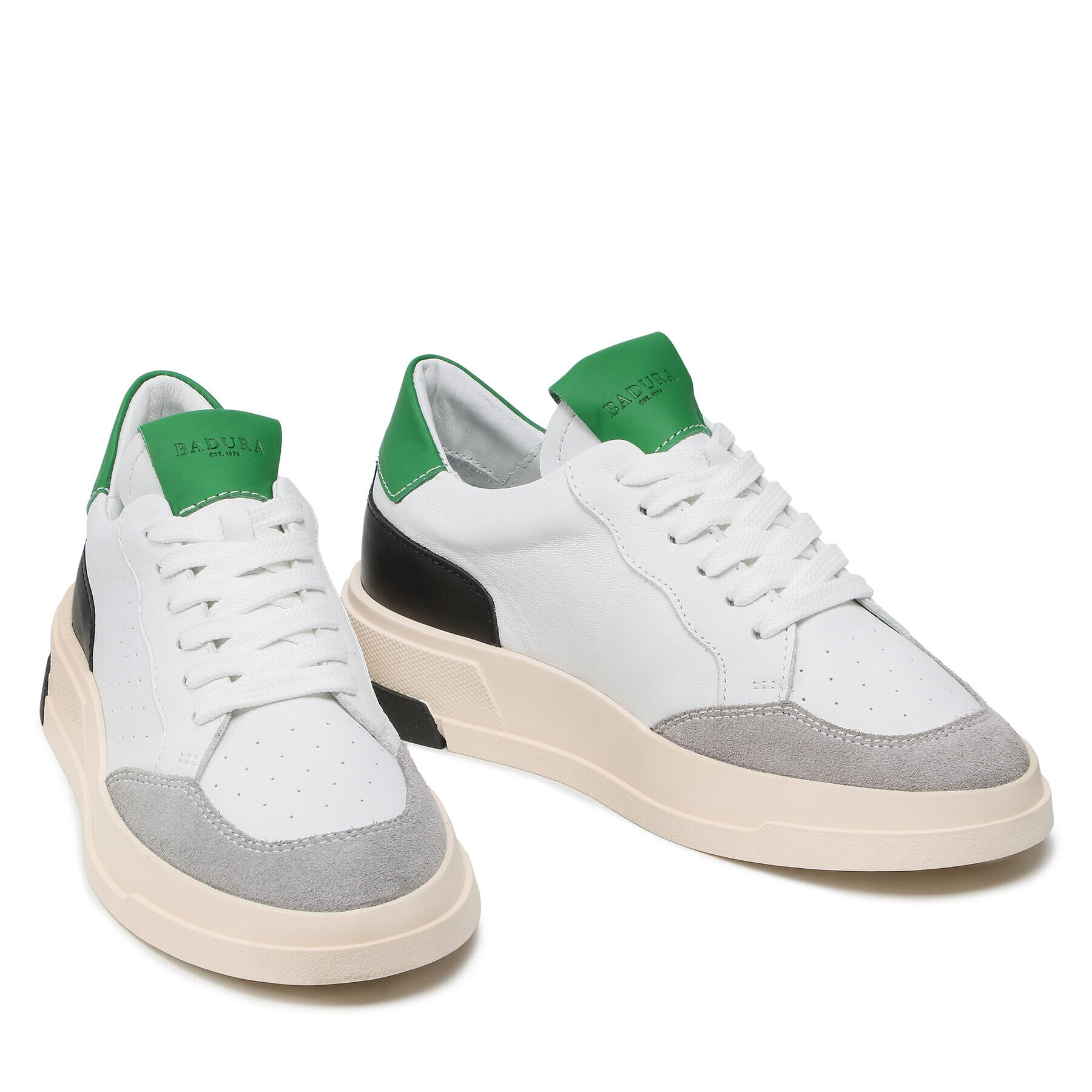 Badura Sneakers 1083 Alb - Pled.ro