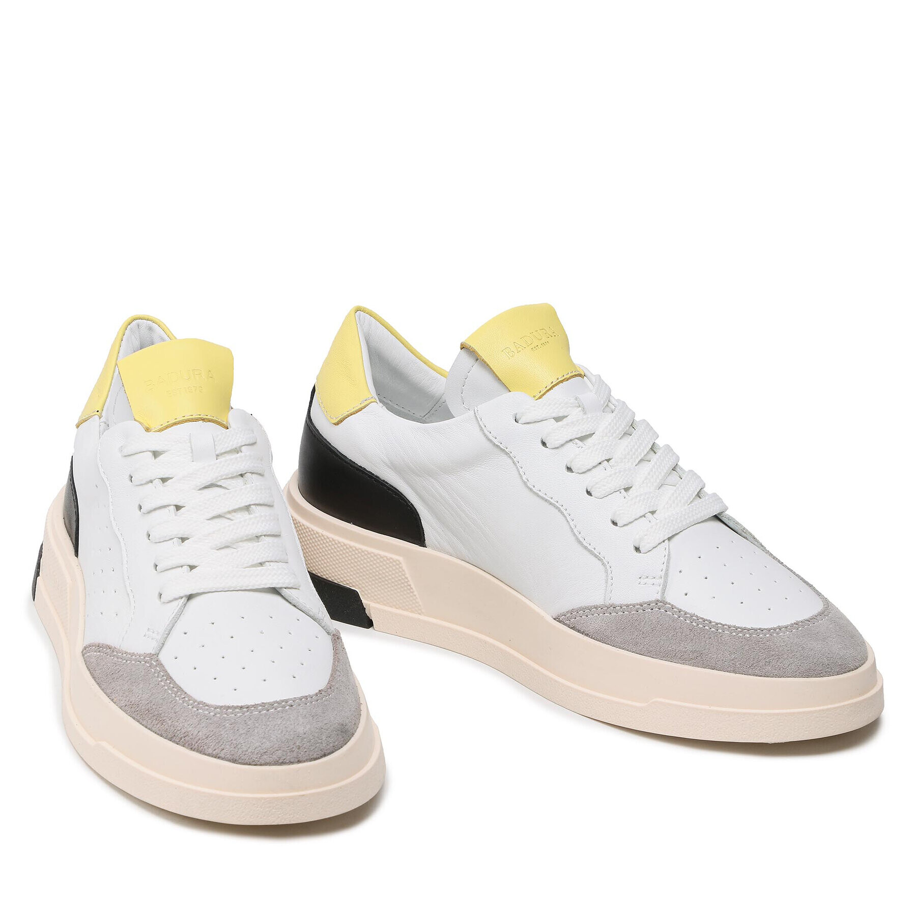 Badura Sneakers 1083 Alb - Pled.ro