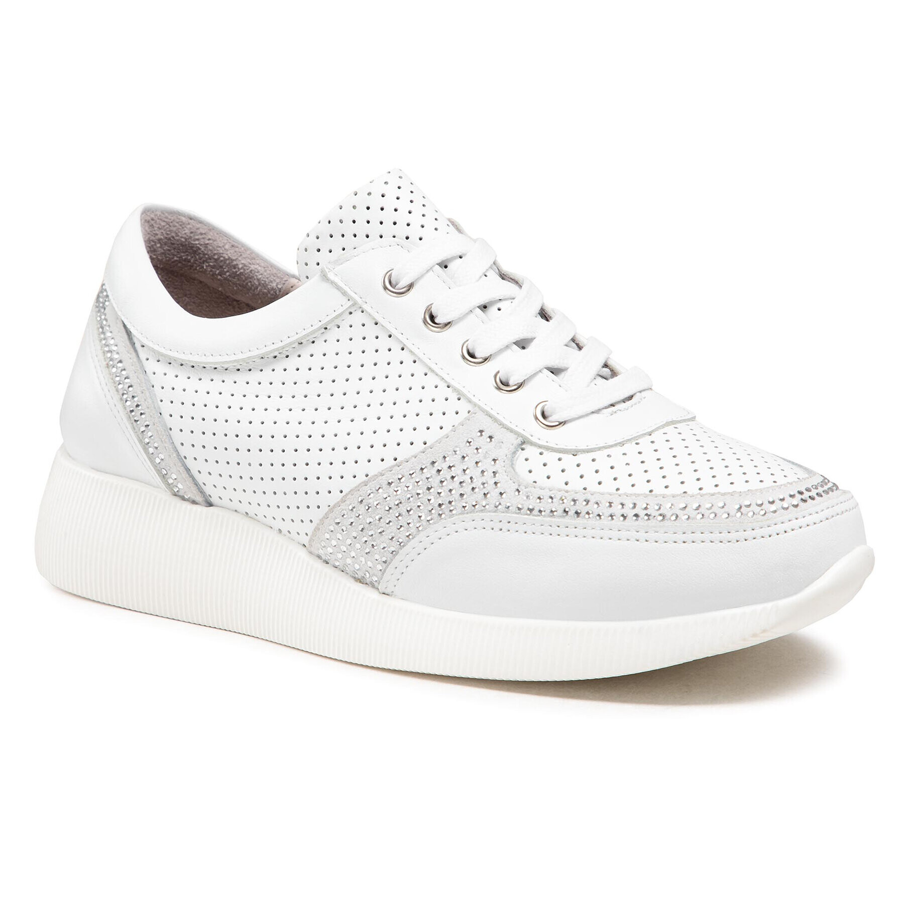 Badura Sneakers 6583-69 Alb - Pled.ro