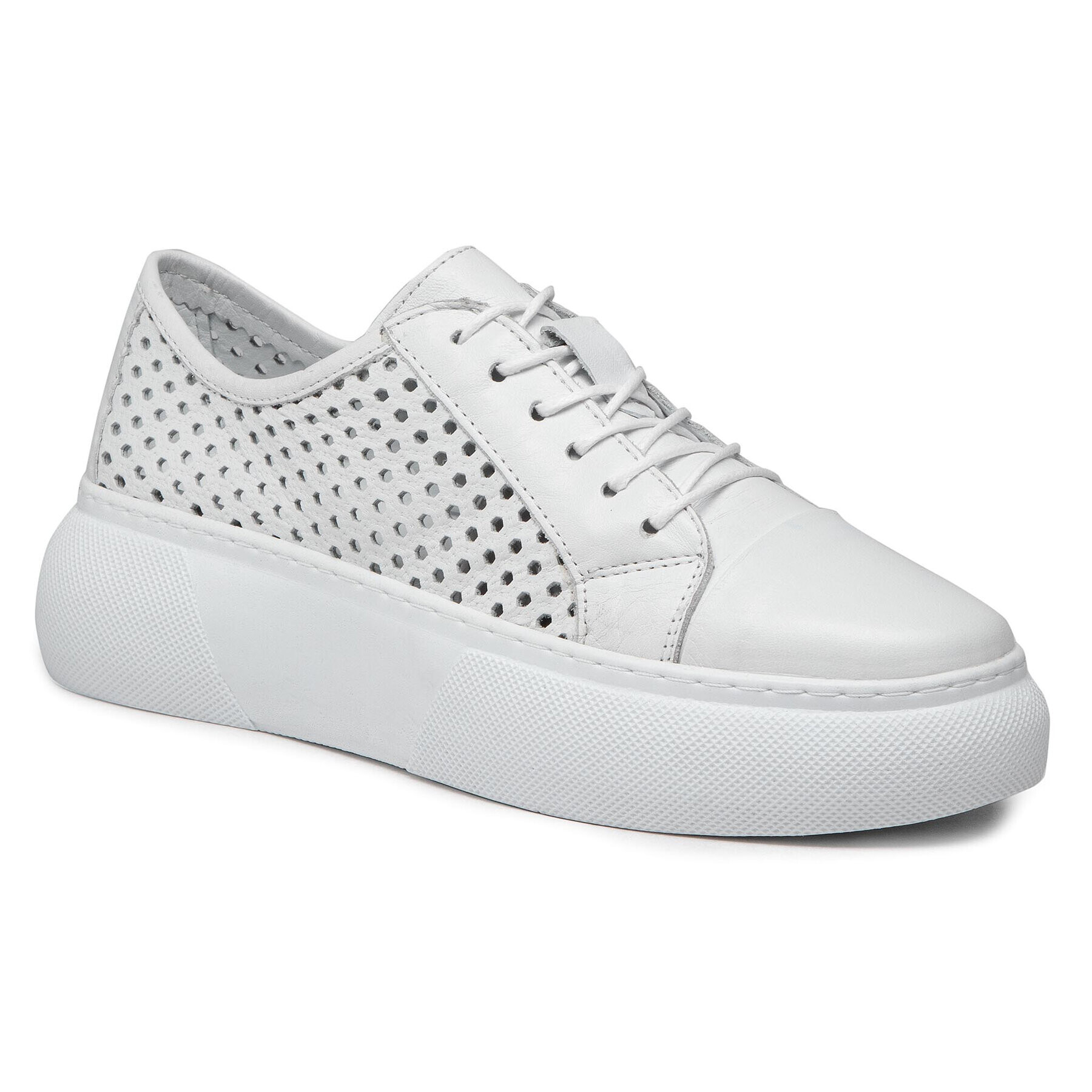 Badura Sneakers 6616-69 Alb - Pled.ro