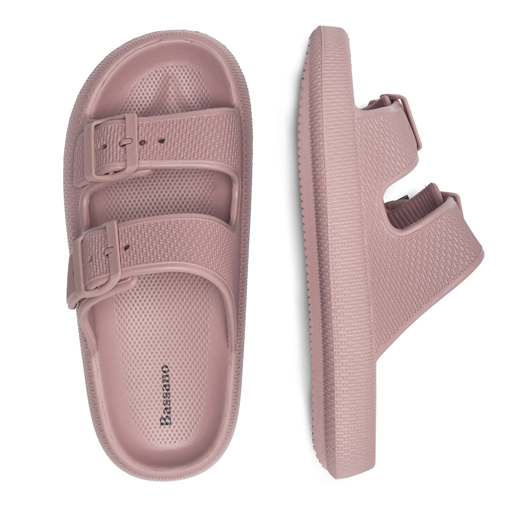 Bassano Șlapi DUAL STRAP SLIPPER Roz - Pled.ro